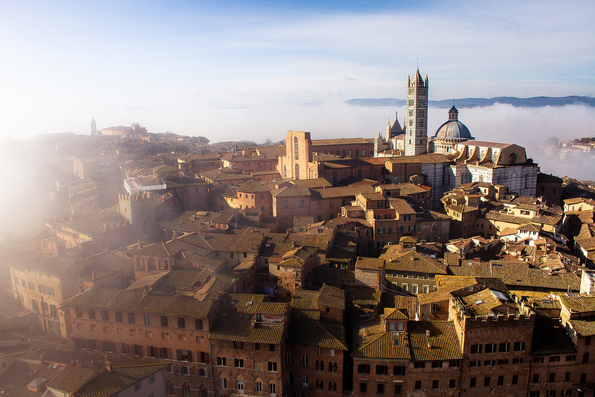 Canon EOS 7D sample photo. Siena from the skies photography