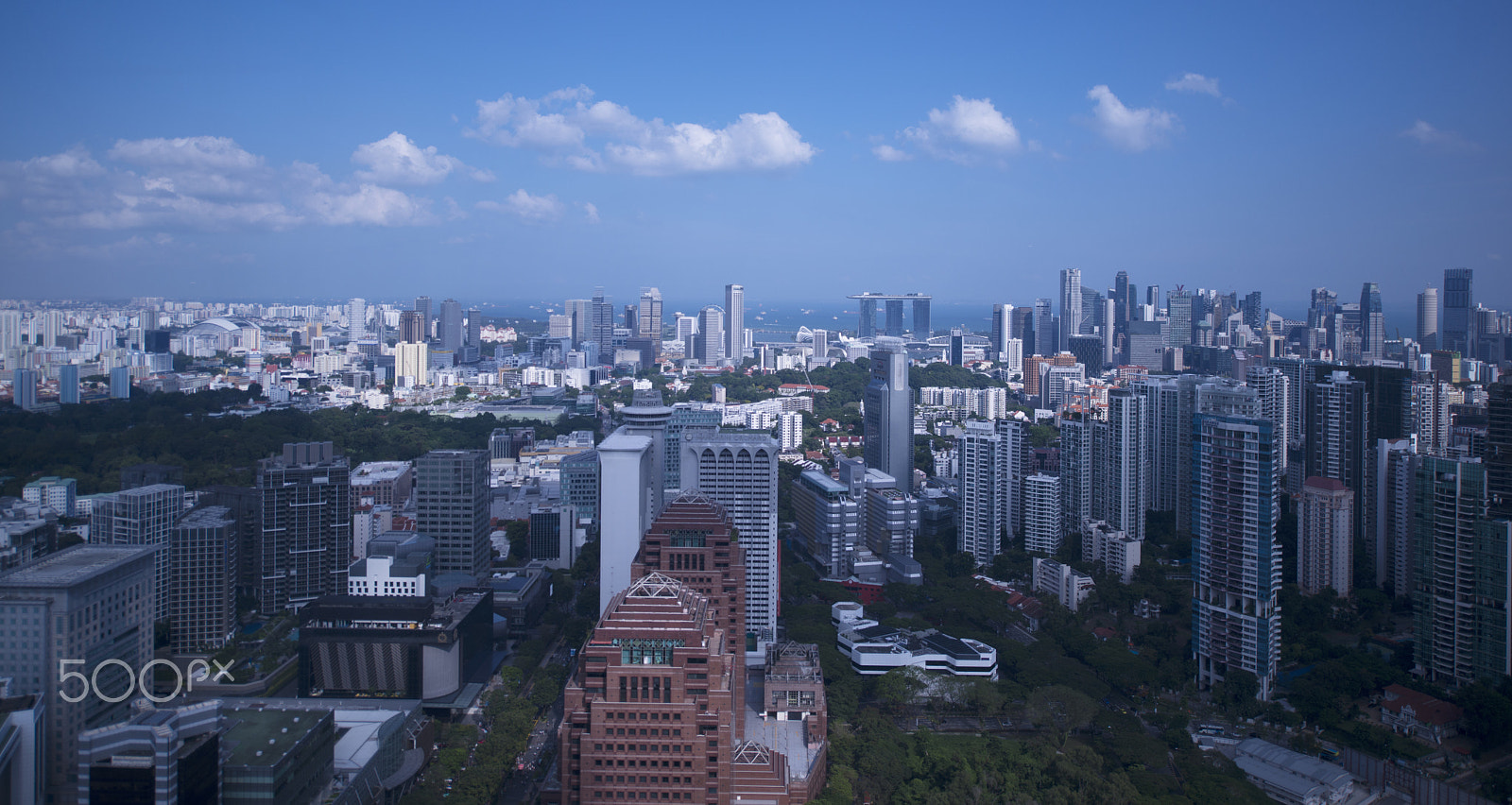 Nikon D800E sample photo. Singapore skyline photography