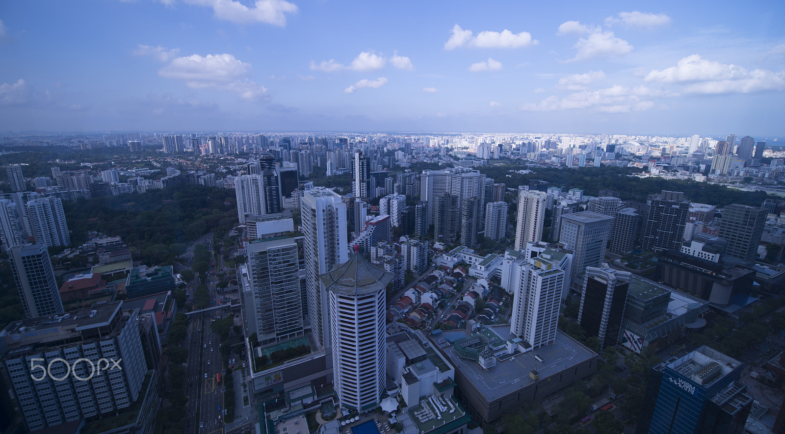 Nikon AF-S Nikkor 14-24mm F2.8G ED sample photo. Singapore skyline photography