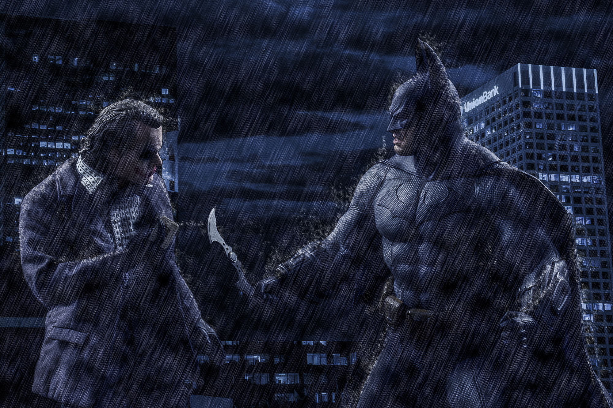 Canon EF 100mm F2.8 Macro USM sample photo. Batman - joker photography