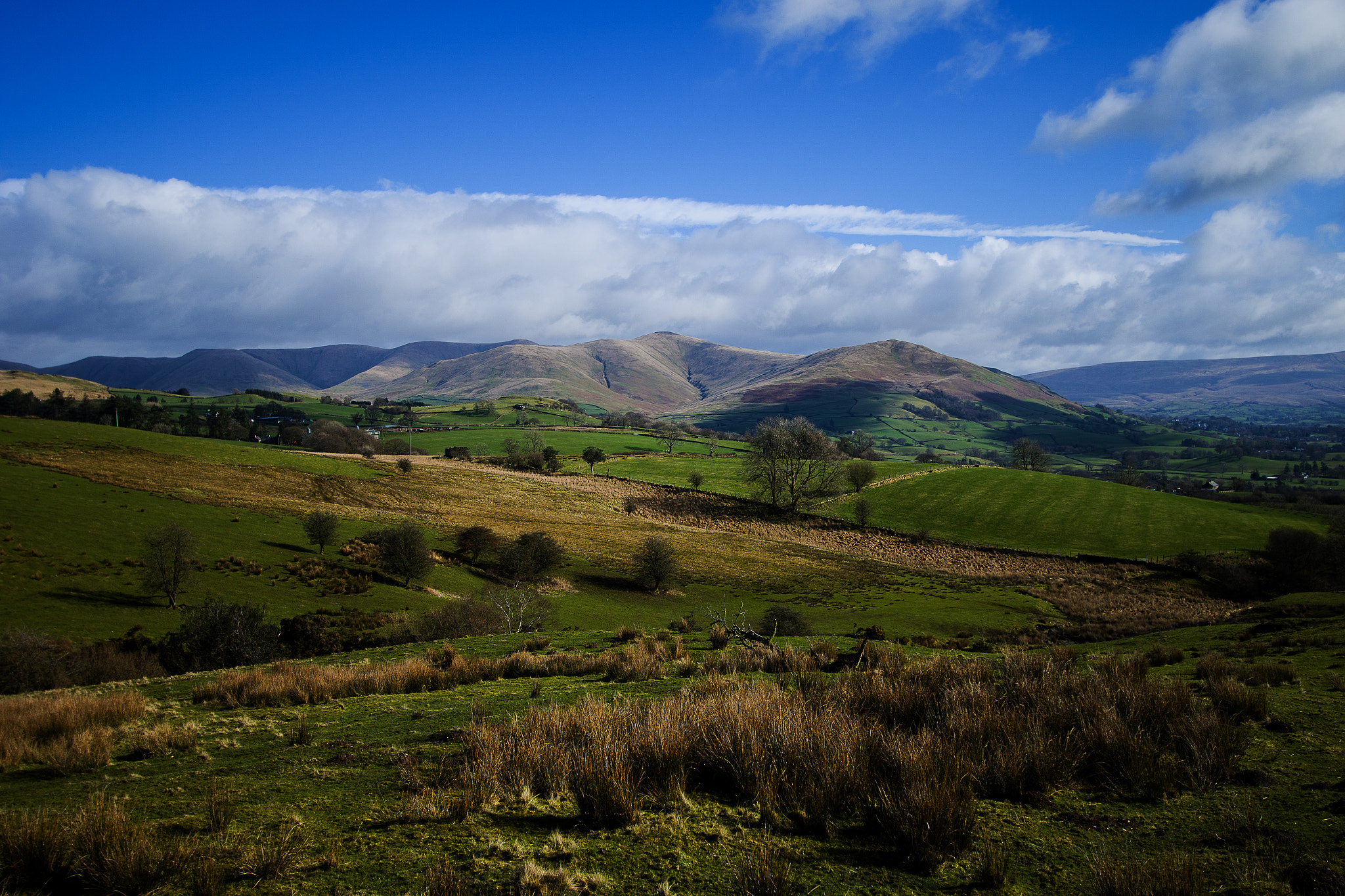 Canon EF-S 10-22mm F3.5-4.5 USM sample photo. Yorkshire dales end of winter sunny day photography