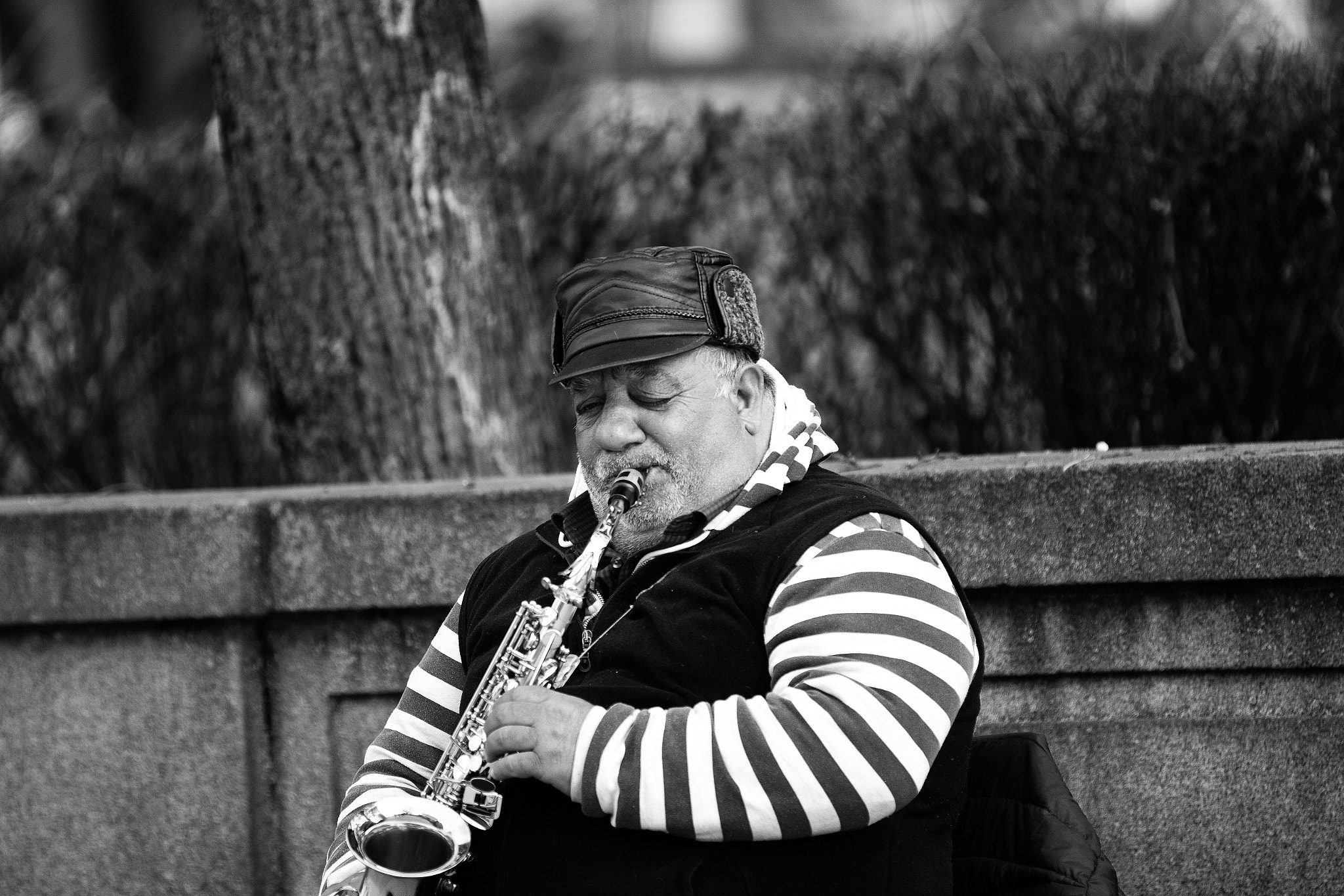 Canon EF 70-200mm F2.8L IS II USM sample photo. Stripes and tunes photography