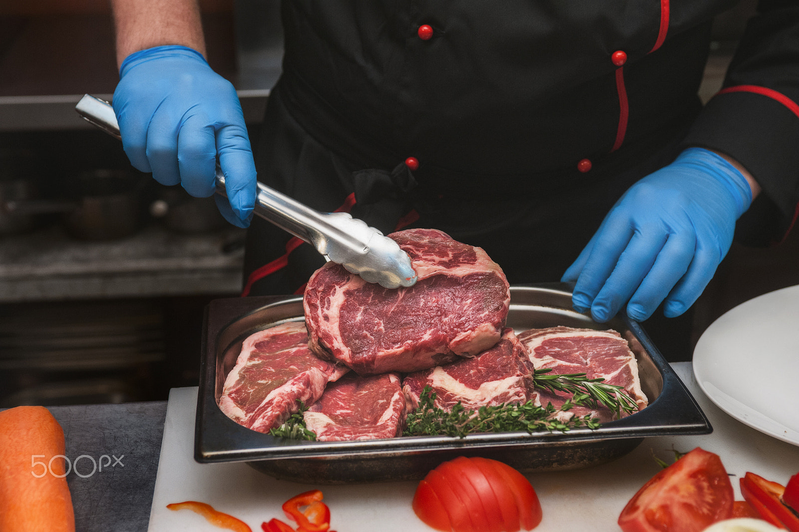 Nikon D700 sample photo. Beef meat steaks photography