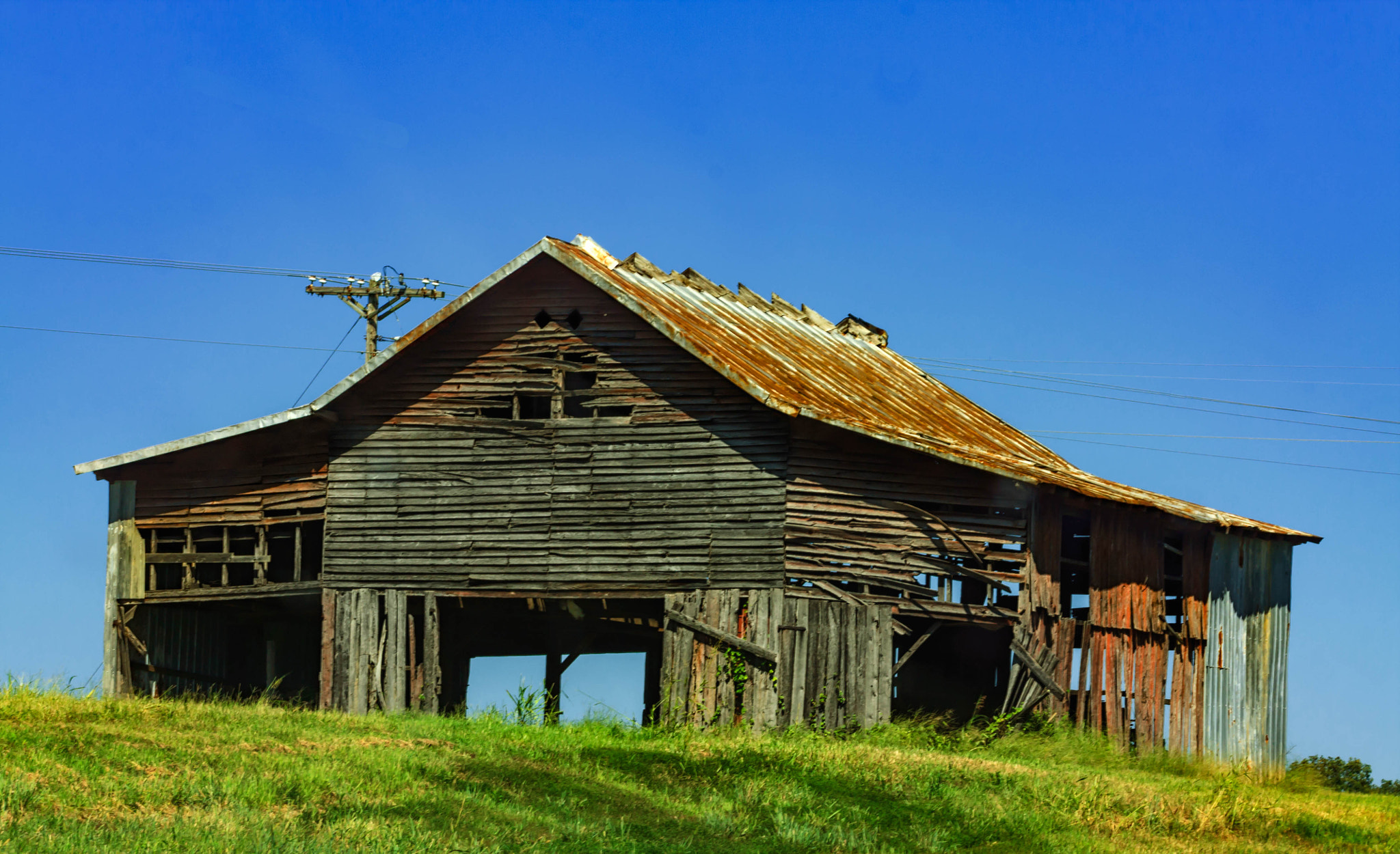 Canon EOS 450D (EOS Rebel XSi / EOS Kiss X2) sample photo. Old kentucky barn photography
