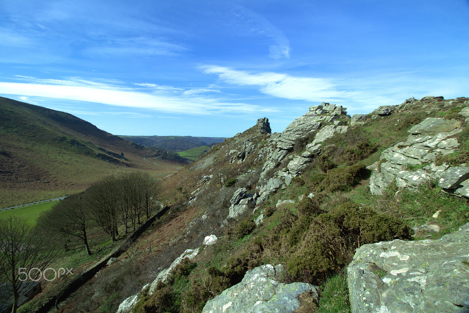 Canon EOS 100D (EOS Rebel SL1 / EOS Kiss X7) sample photo. Valley of the rocks devon uk photography