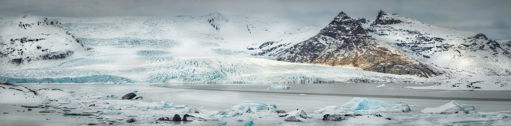 Nikon AF-S Nikkor 70-200mm F2.8G ED VR II sample photo. The fjallajokull glacier and ice lagoon. photography