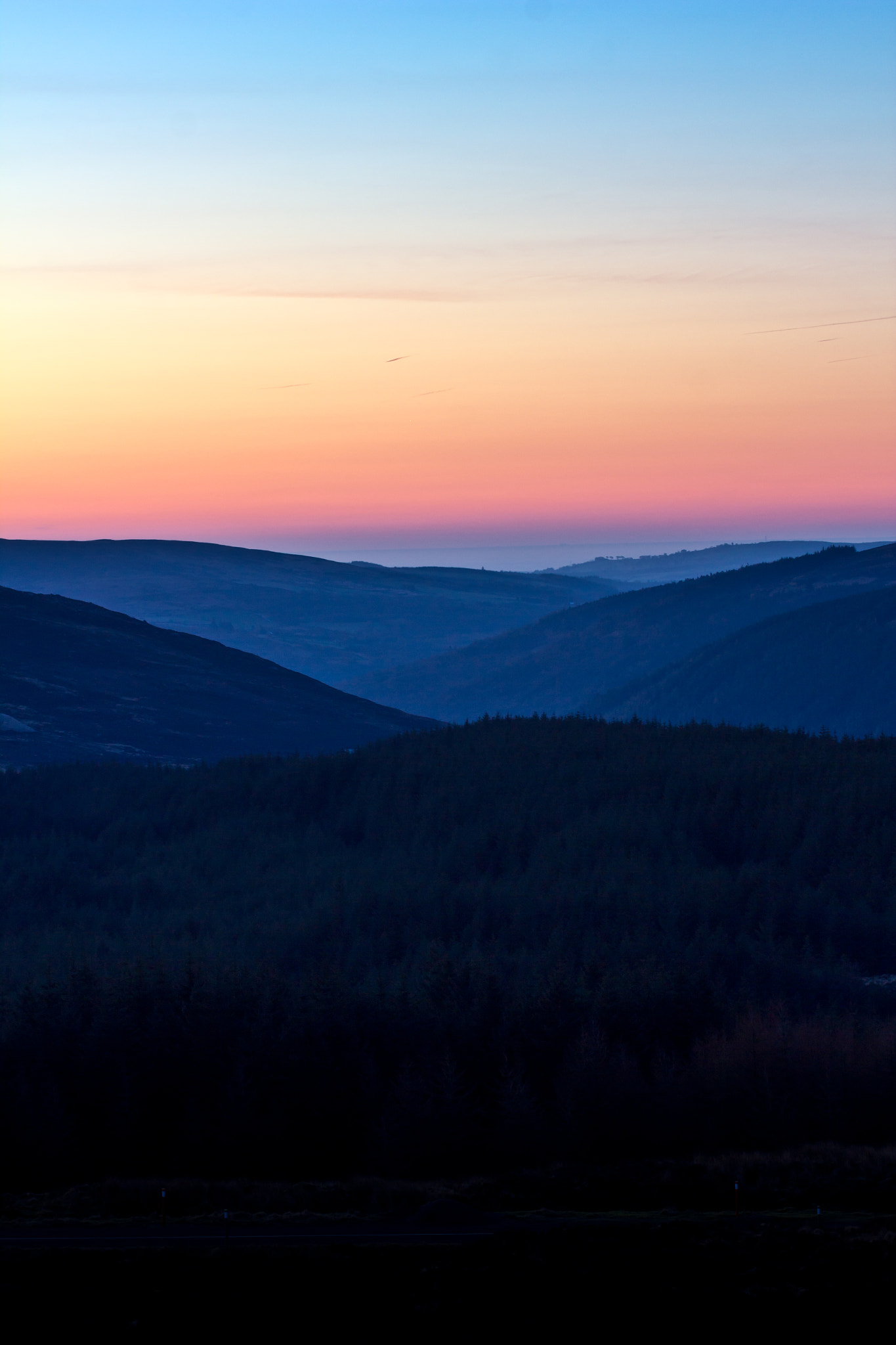 Canon EOS 550D (EOS Rebel T2i / EOS Kiss X4) sample photo. Sunrise over glendalough 2 photography