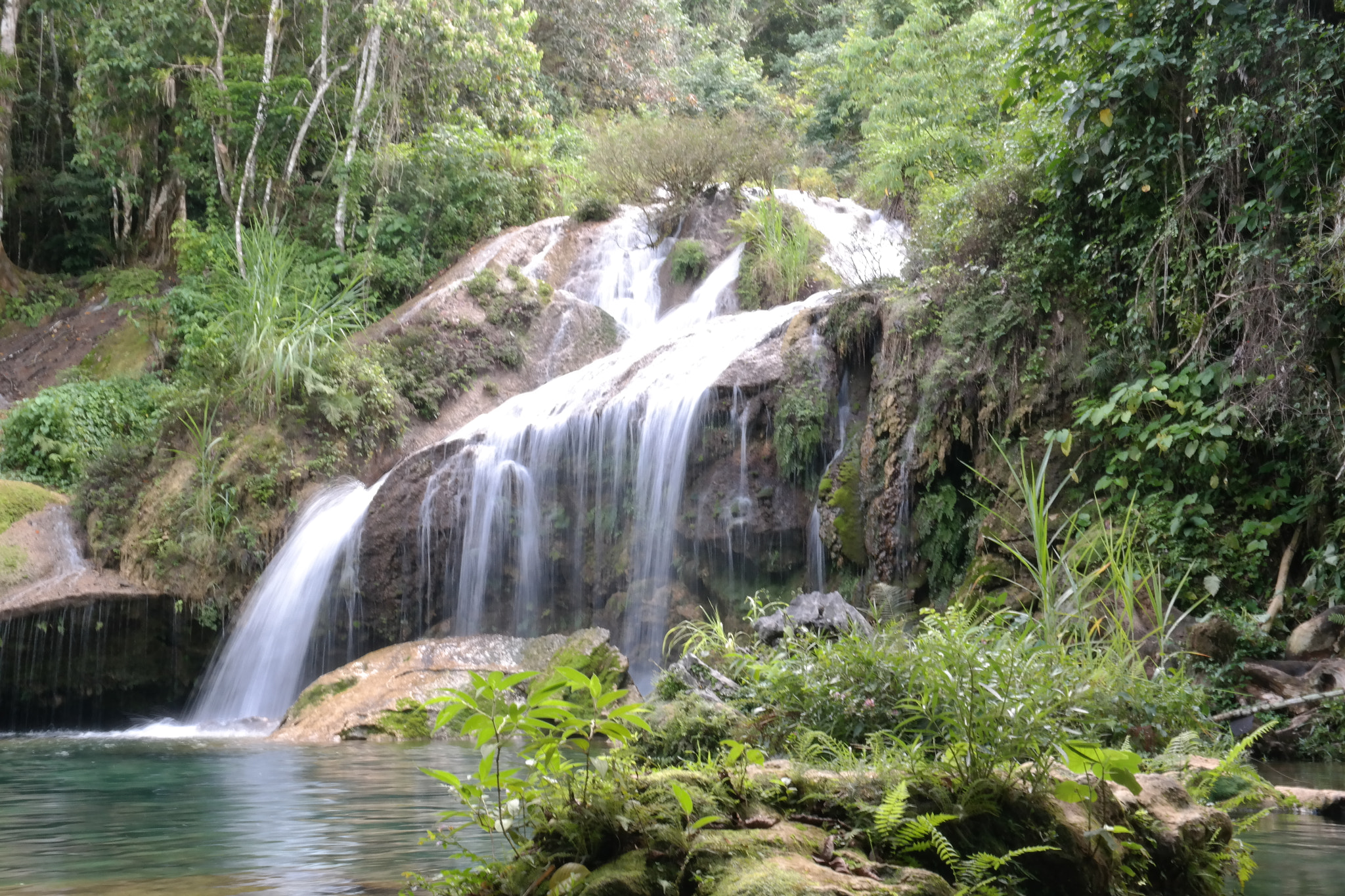 Samsung NX300M sample photo. Waterfall photography
