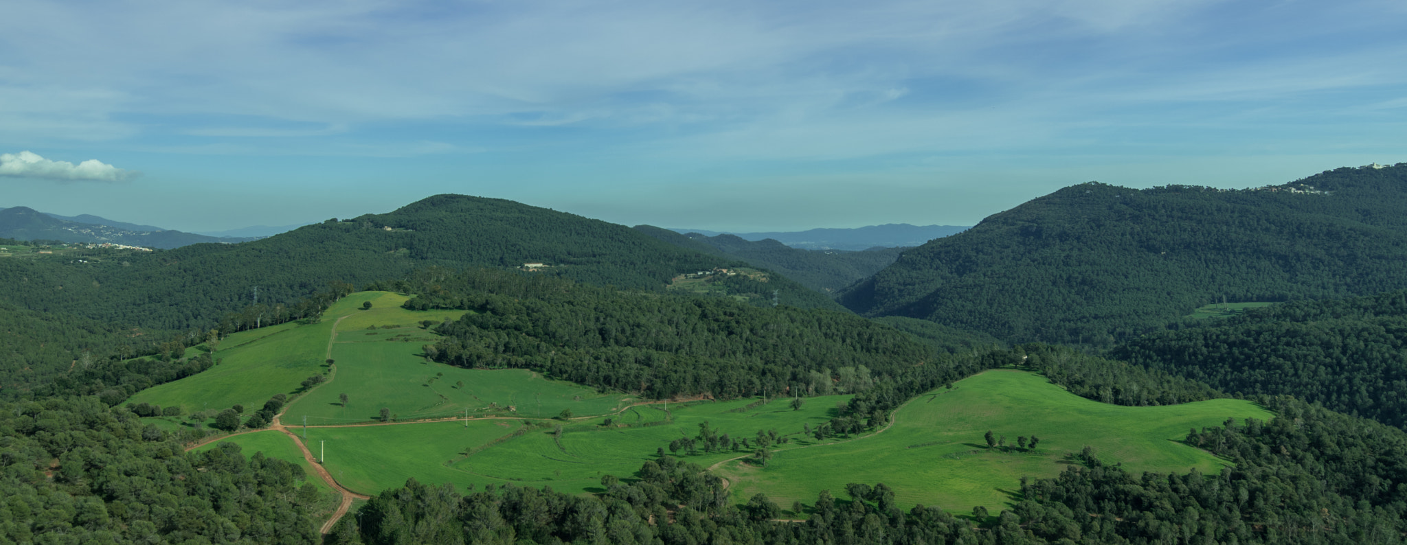 Nikon D5500 sample photo. Vista des del santuari de gallifa photography