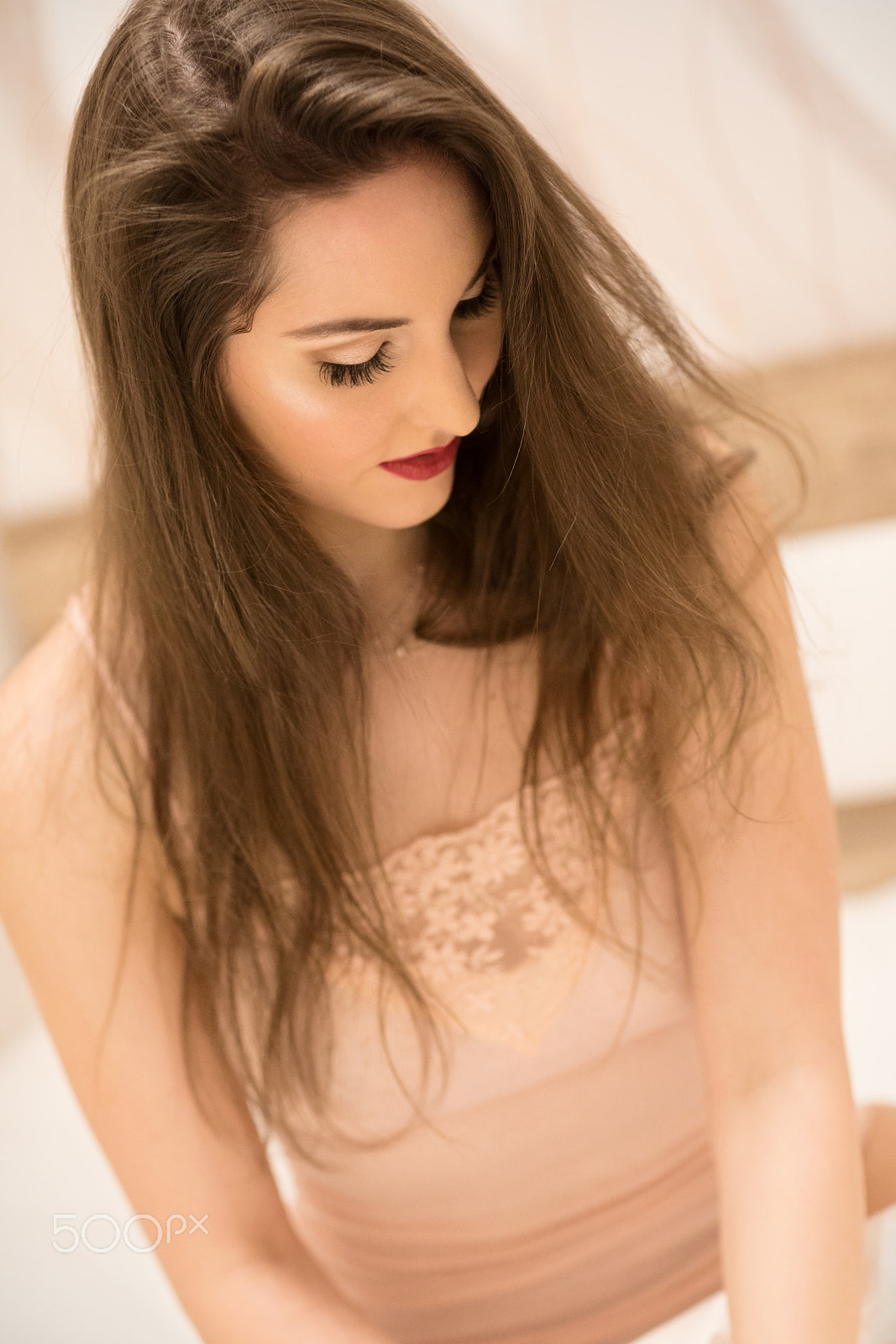 Canon EF 85mm F1.2L II USM sample photo. Shy photography