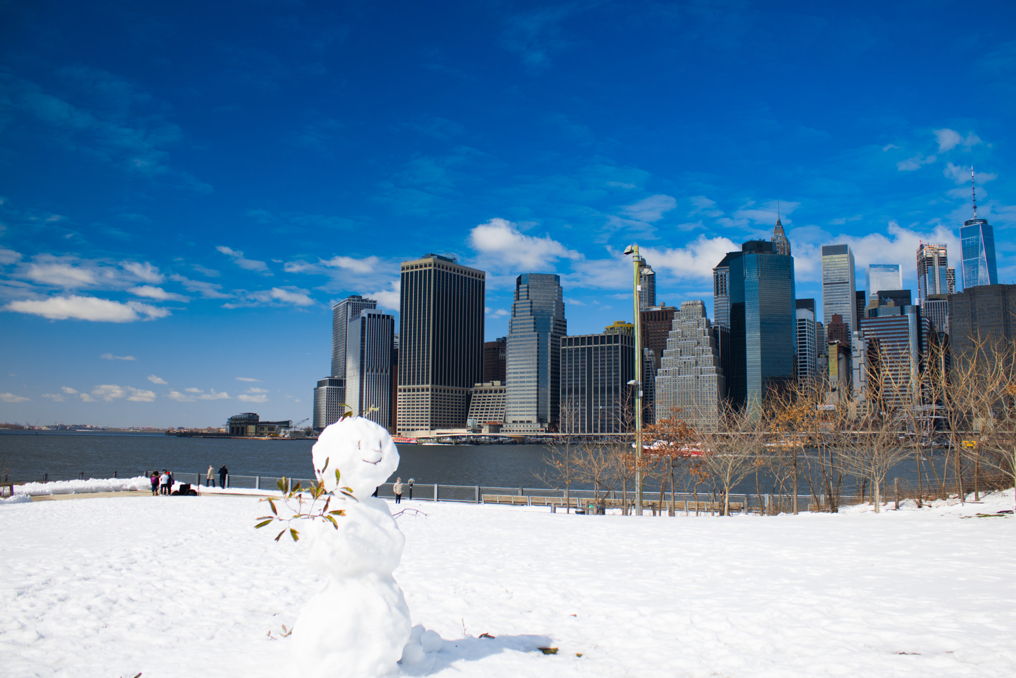 Canon EOS 750D (EOS Rebel T6i / EOS Kiss X8i) sample photo. City snow photography