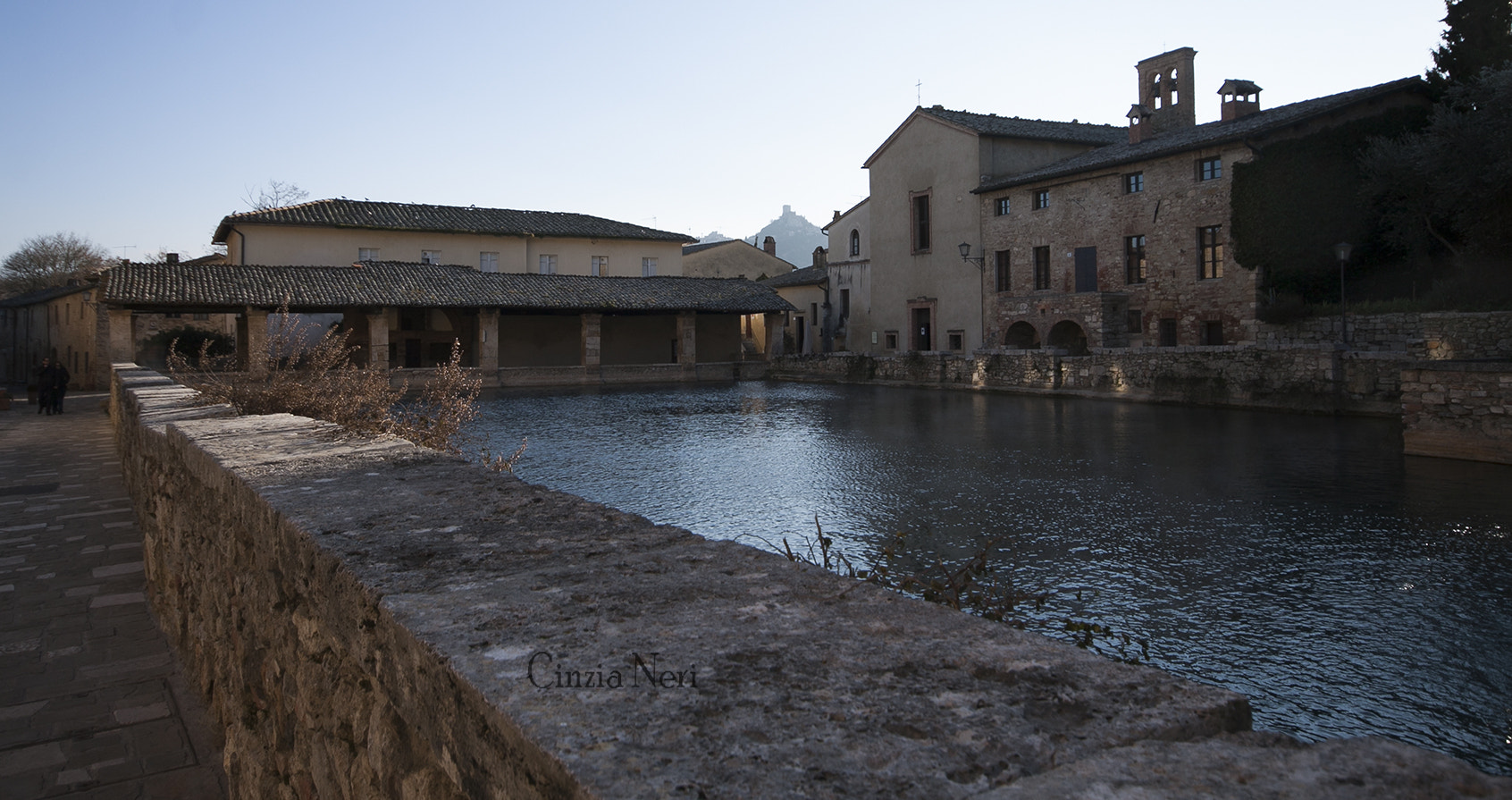 Canon EOS 50D + Sigma 10-20mm F4-5.6 EX DC HSM sample photo. Bagno vignoni photography