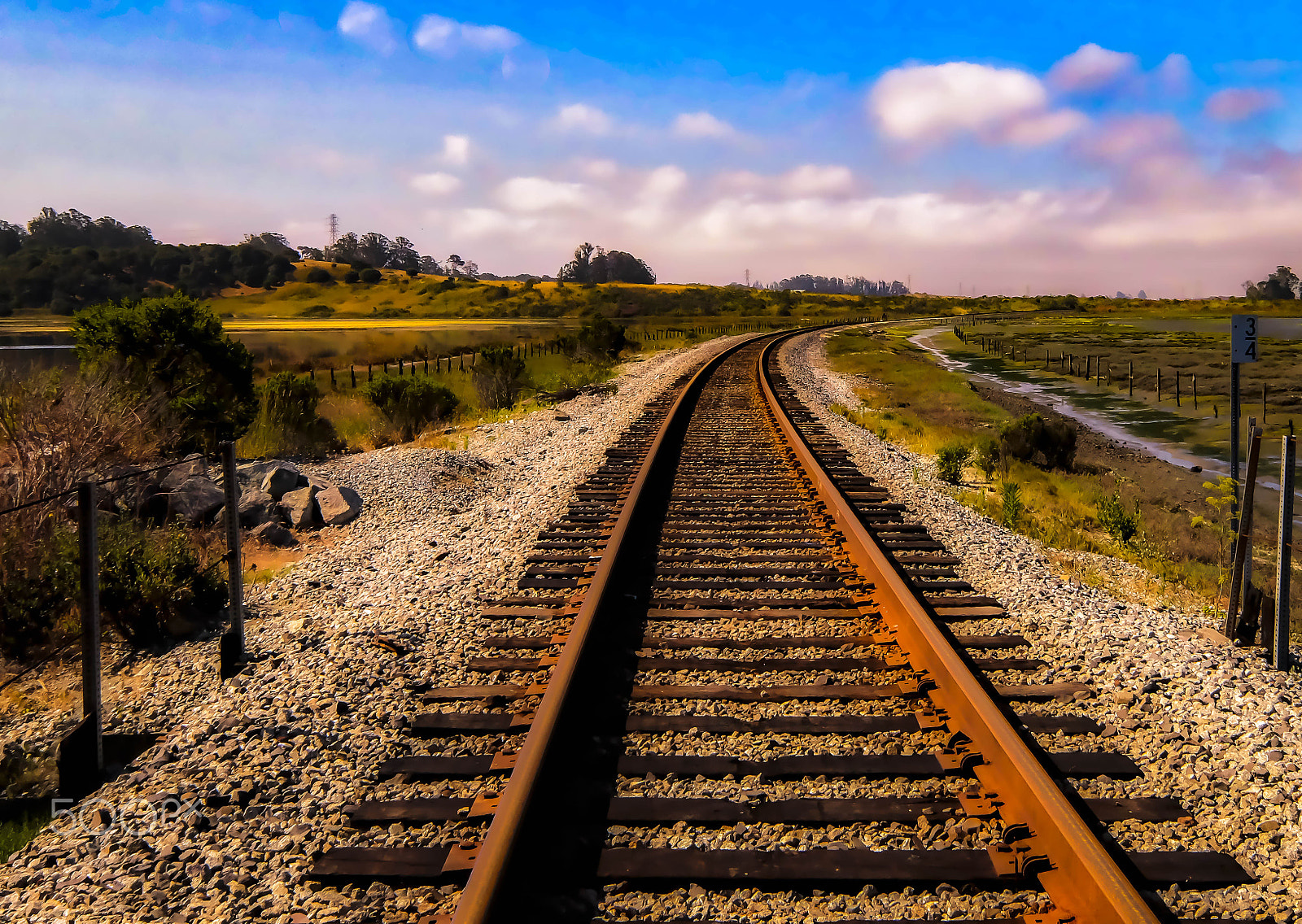 Fujifilm XF 10-24mm F4 R OIS sample photo. Down the tracks at elkhorn slough photography