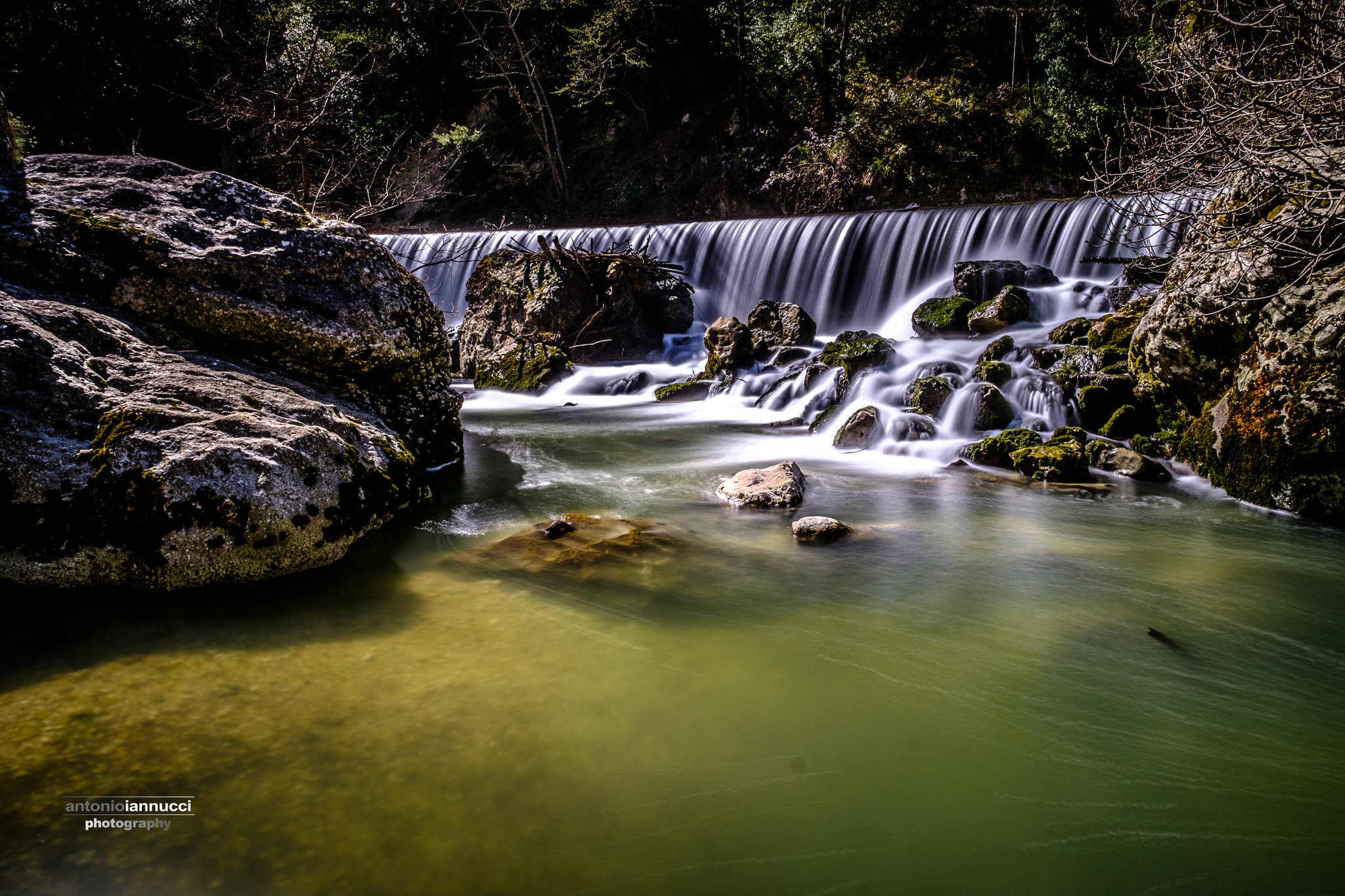 Fujifilm X-T2 + Fujifilm XF 14mm F2.8 R sample photo. Cascate dell'aterno. photography