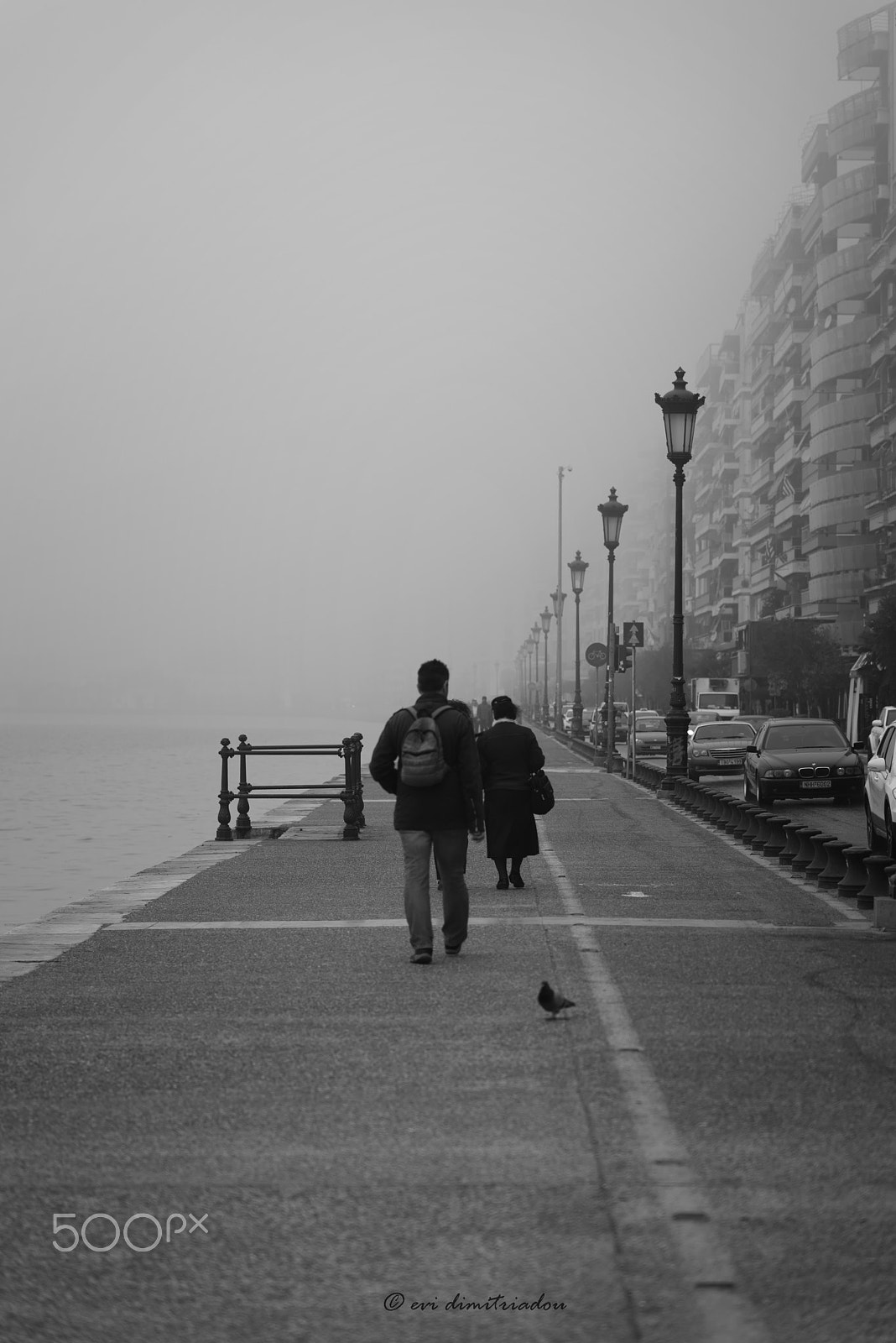 Nikon AF-S Nikkor 70-200mm F4G ED VR sample photo. Morning fog photography
