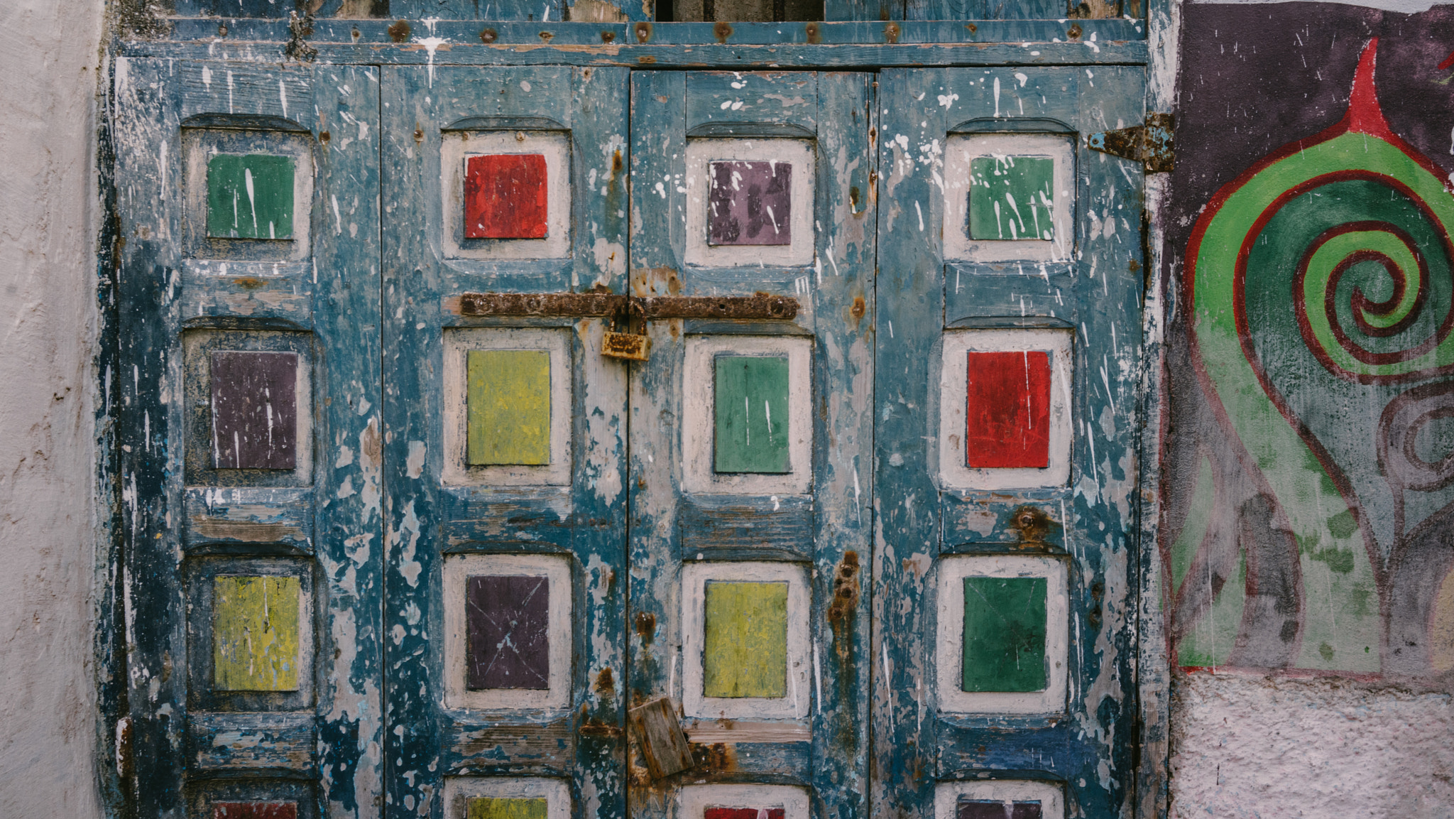 Sony a7R sample photo. Moroccan door photography