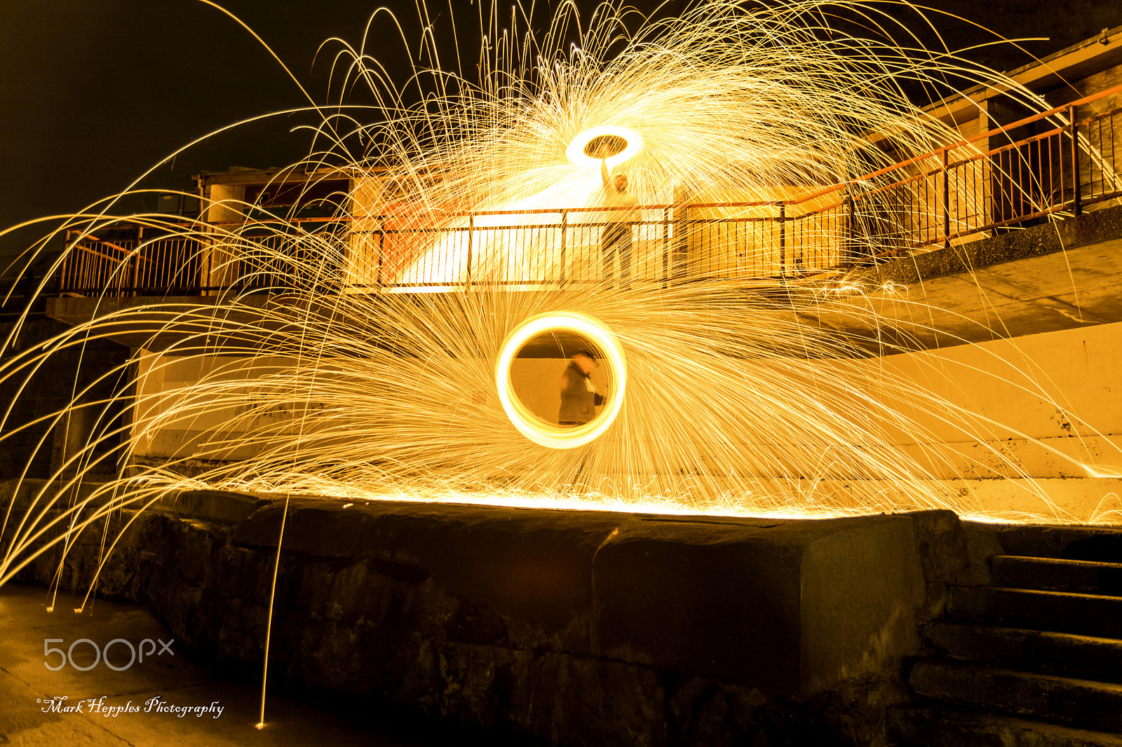 Nikon D7200 + Tamron SP AF 17-50mm F2.8 XR Di II LD Aspherical (IF) sample photo. Wirewool spinning photography