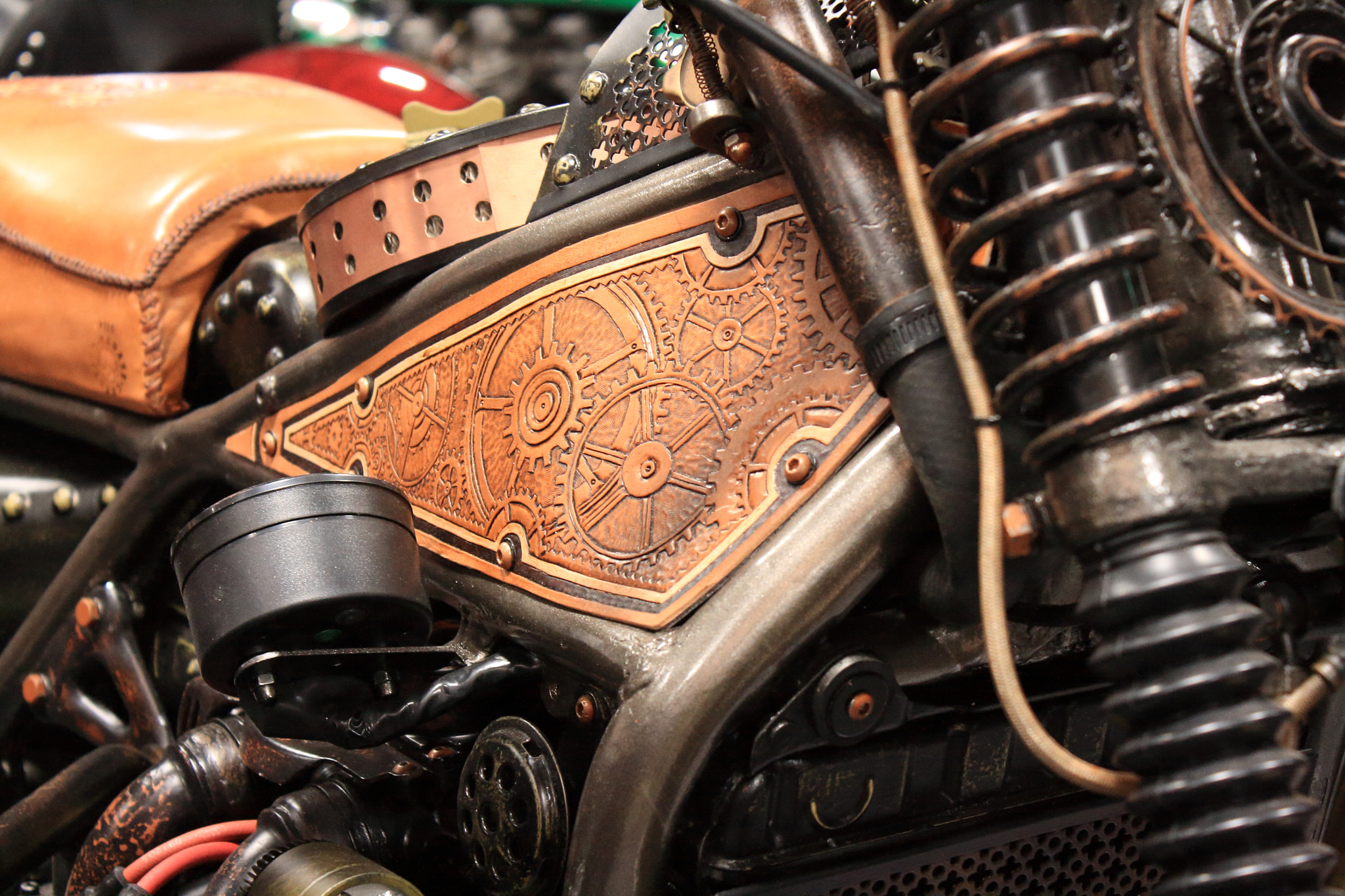 Canon EF-S 18-55mm F3.5-5.6 IS sample photo. Custom made bike photography