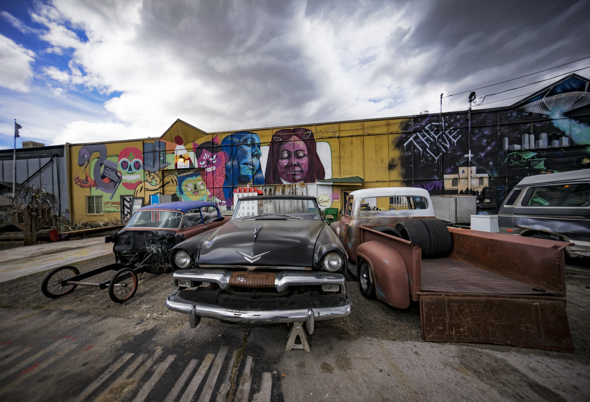 Sony a7 + Sony E 10-18mm F4 OSS sample photo. Old cars photography