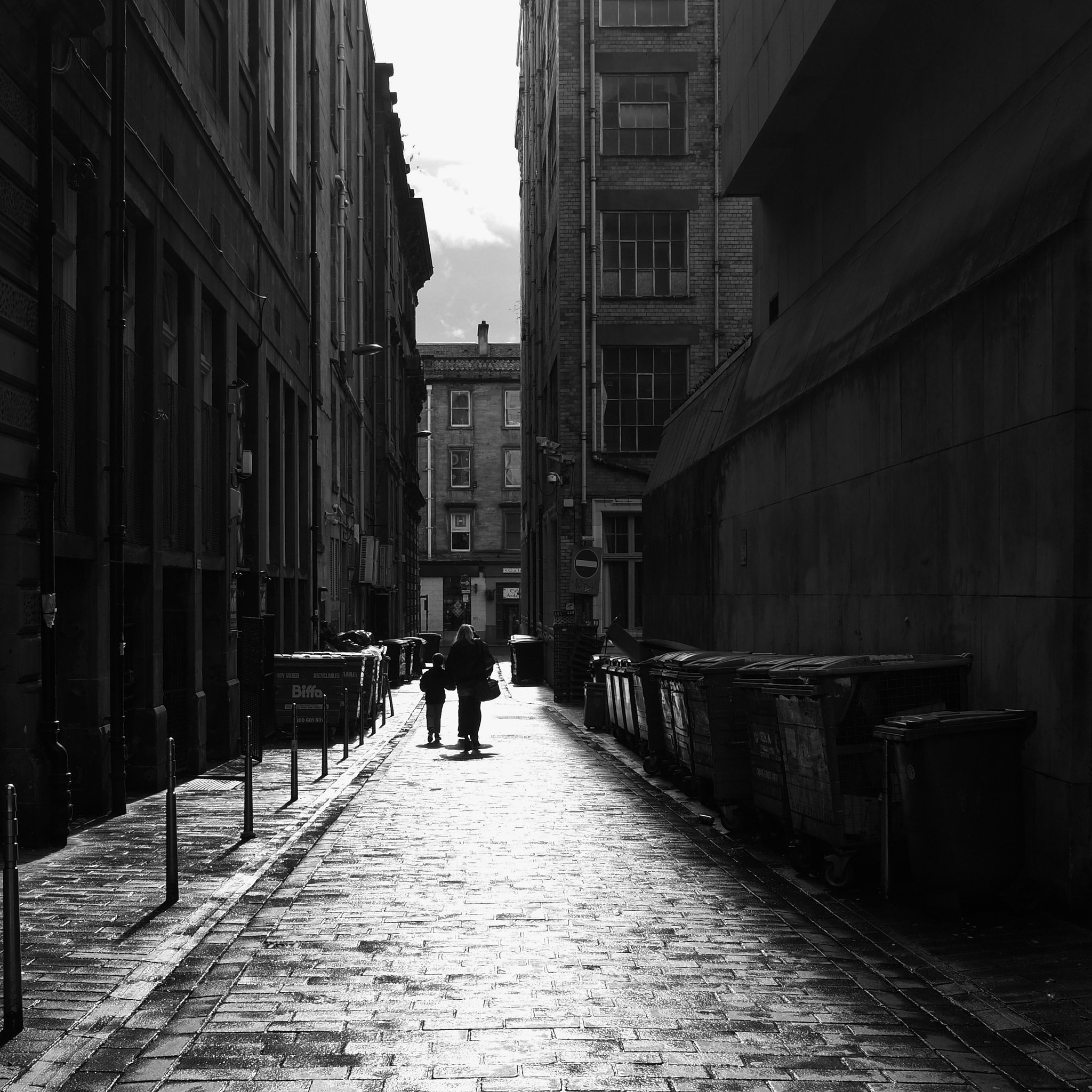 Ricoh GR + GR Lens sample photo. Dumpsterlineup photography