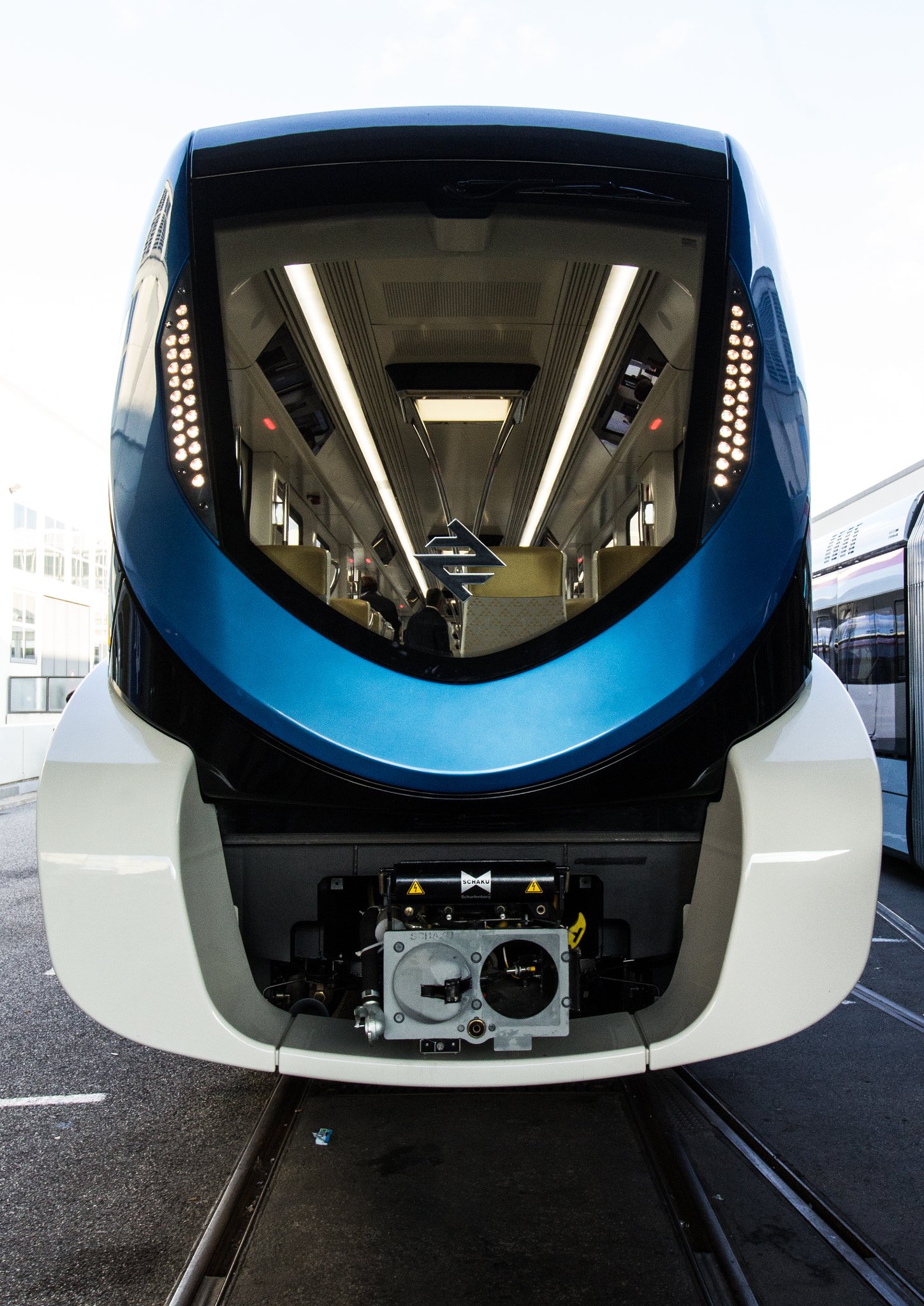Canon EOS 1200D (EOS Rebel T5 / EOS Kiss X70 / EOS Hi) sample photo. Self driving train photography