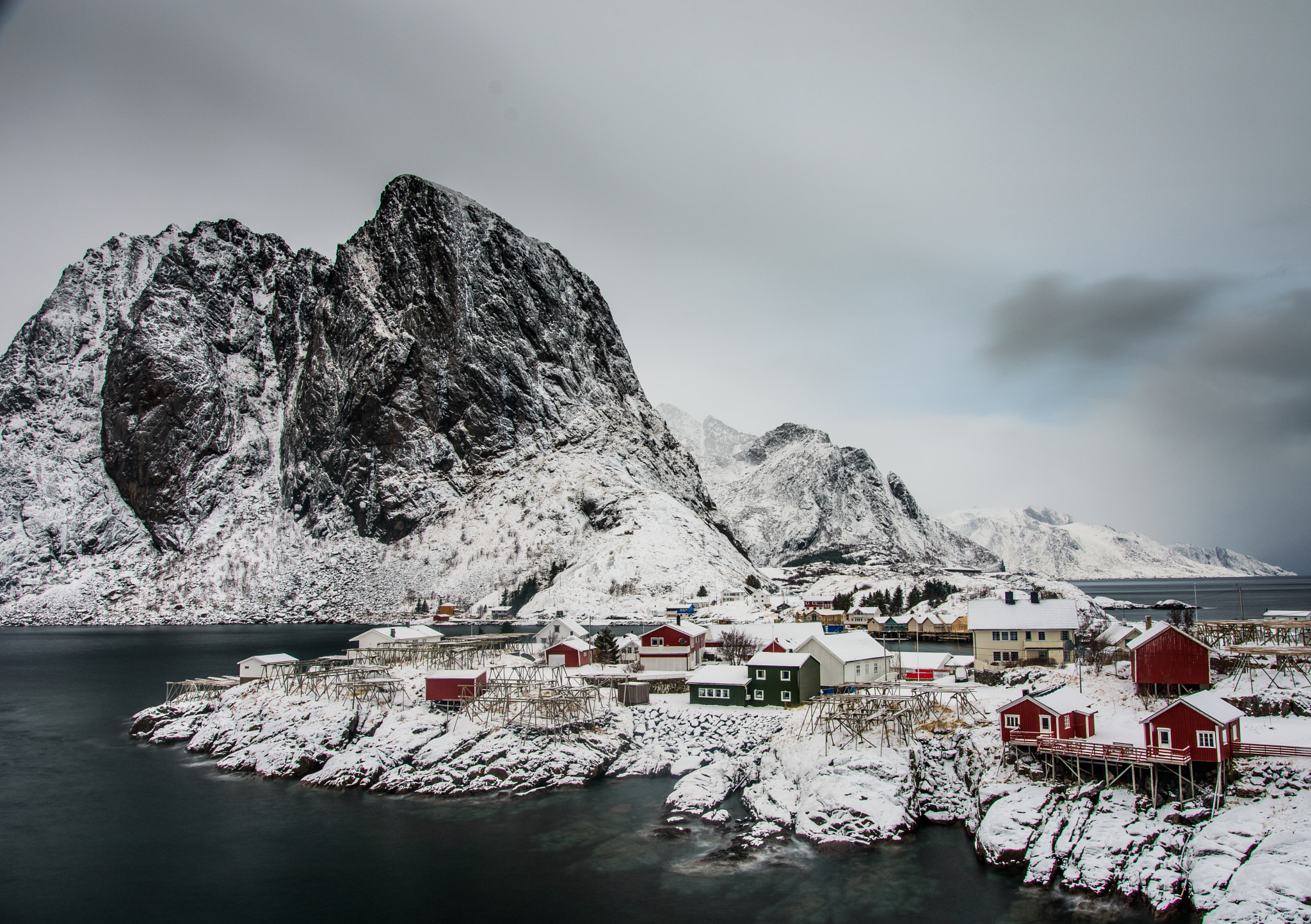 Nikon D7200 sample photo. Reine on a cloud day photography