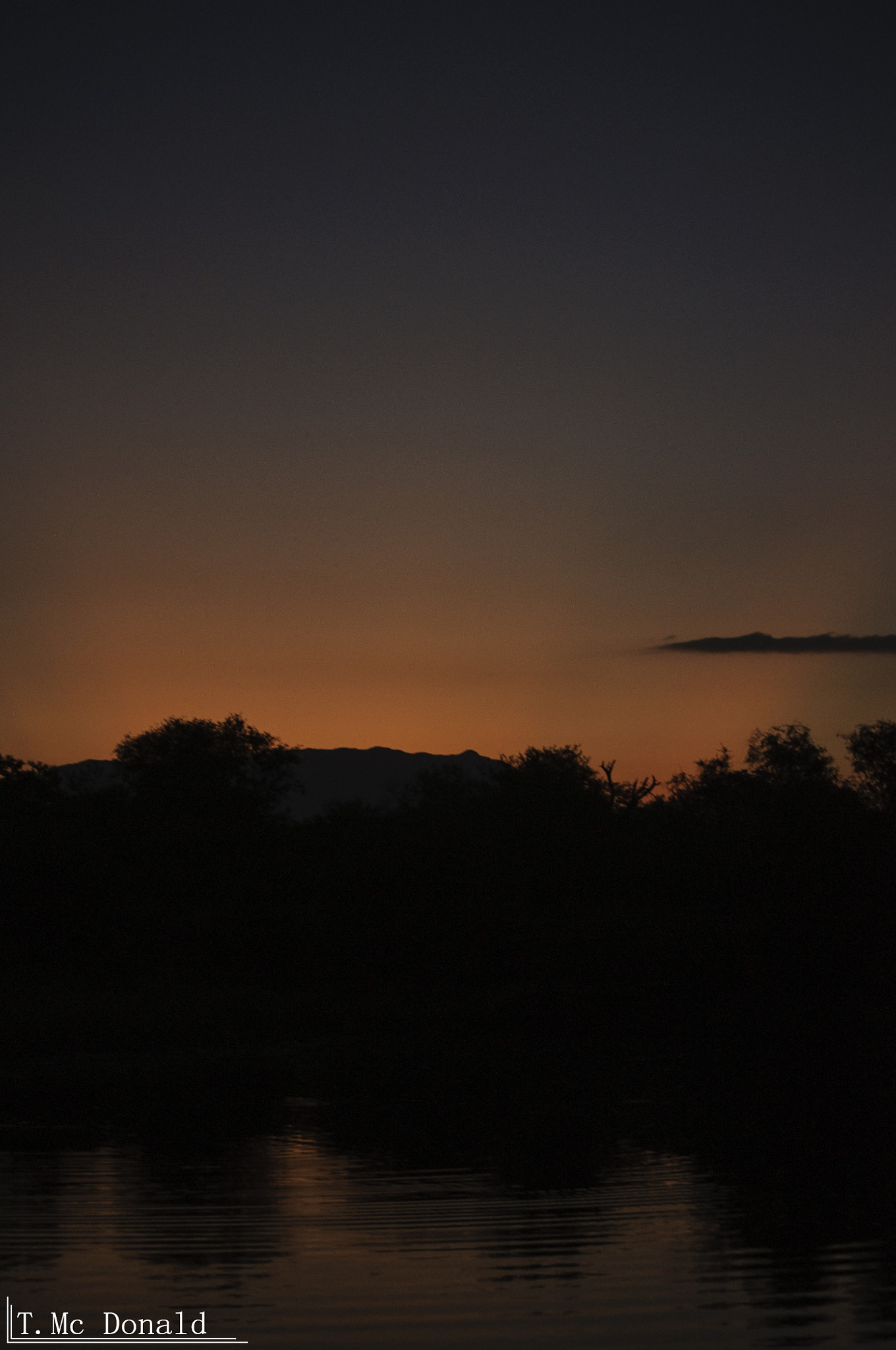 Nikon D90 sample photo. African sunset photography