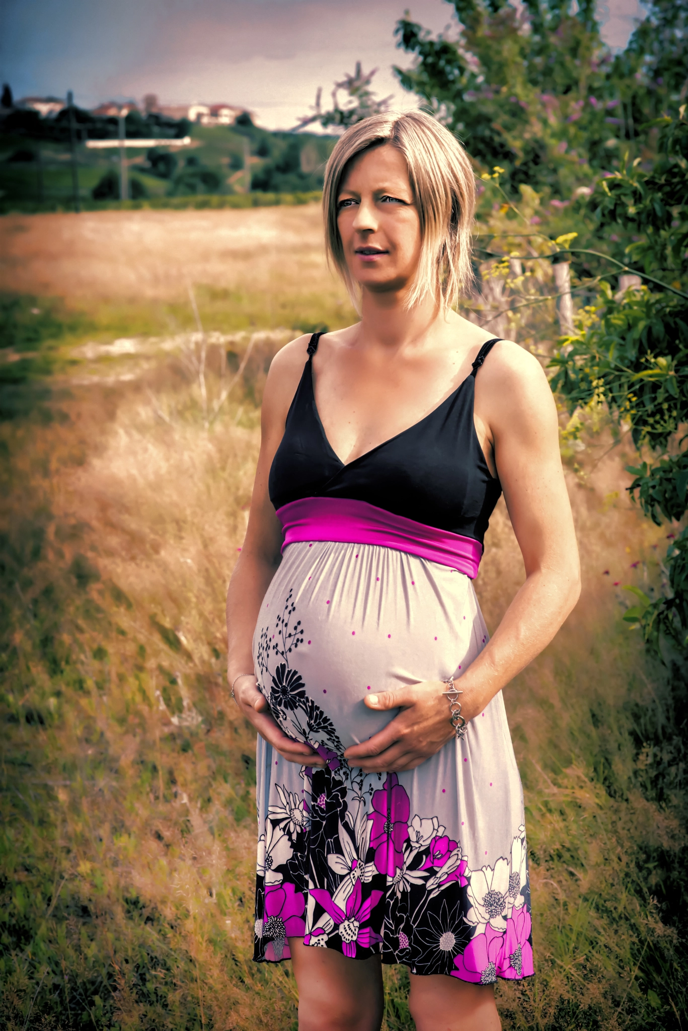 Nikon D800E sample photo. Portrait of pregnant karin photography