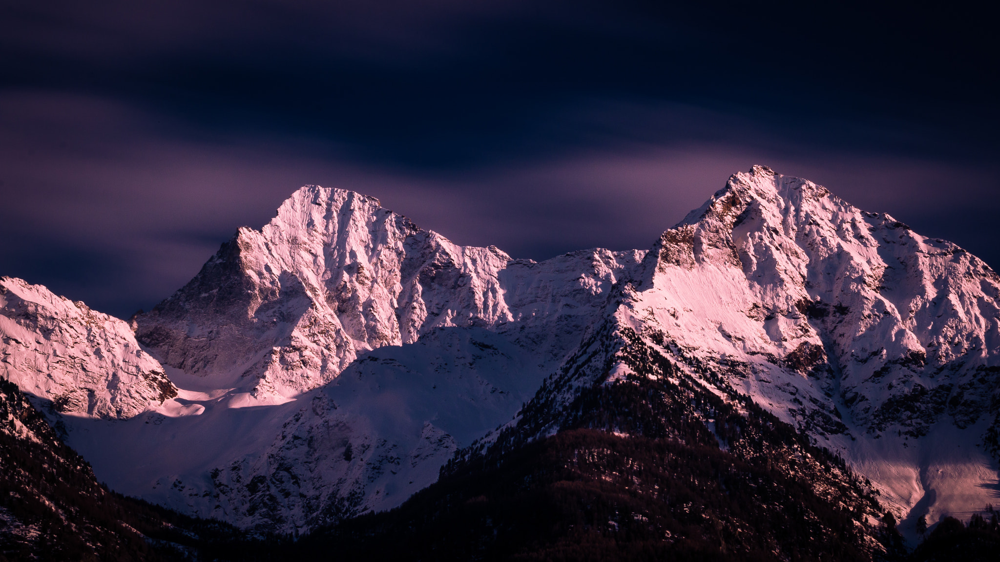 Canon EF 70-200mm F2.8L USM sample photo. Mont emilius and becca di nona photography