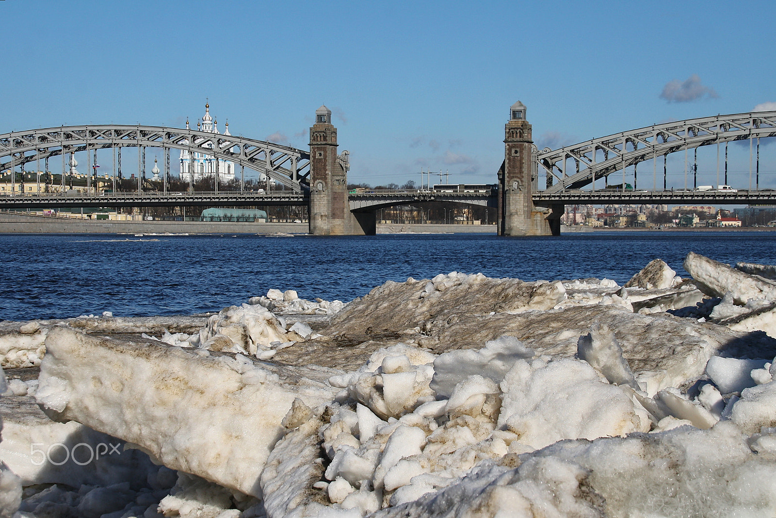 Canon EOS 1000D (EOS Digital Rebel XS / EOS Kiss F) sample photo. The last ice on the neva photography