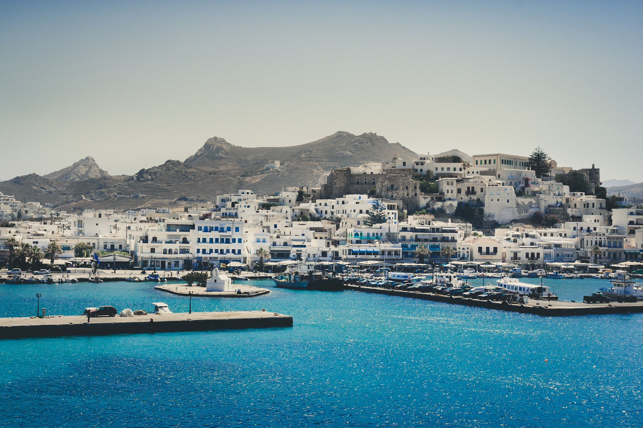 Canon EOS 60D sample photo. The island of naxos in greece photography