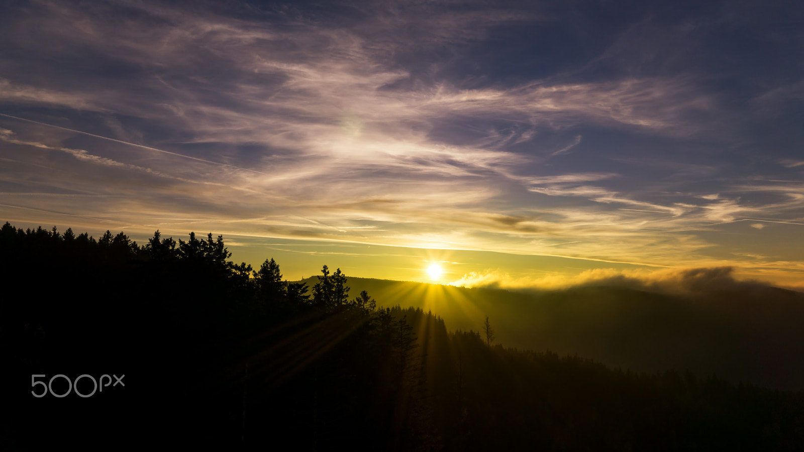 Sony a6000 + Sigma 19mm F2.8 EX DN sample photo. Sonnenaufgang schwarzwald photography