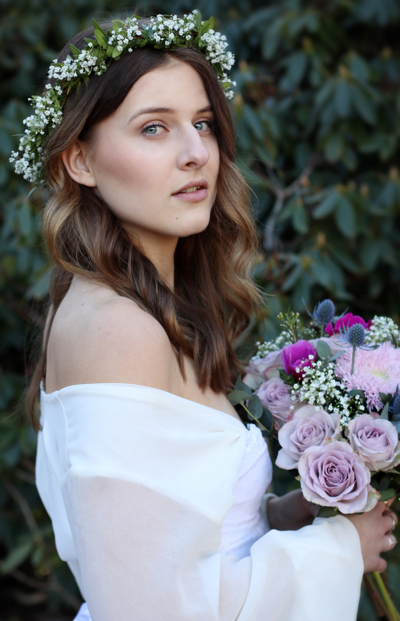 Canon EOS 80D + Canon EF 50mm F1.8 II sample photo. Bohemian bride photography