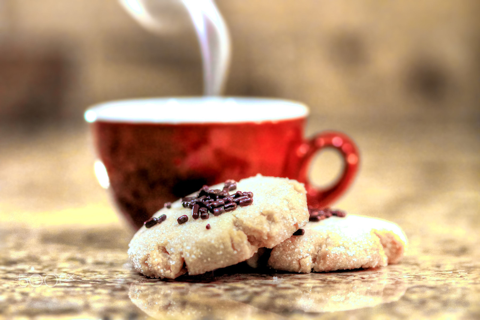 Canon EOS 7D + Canon EF 100mm F2.8 Macro USM sample photo. Cookies and coffee photography