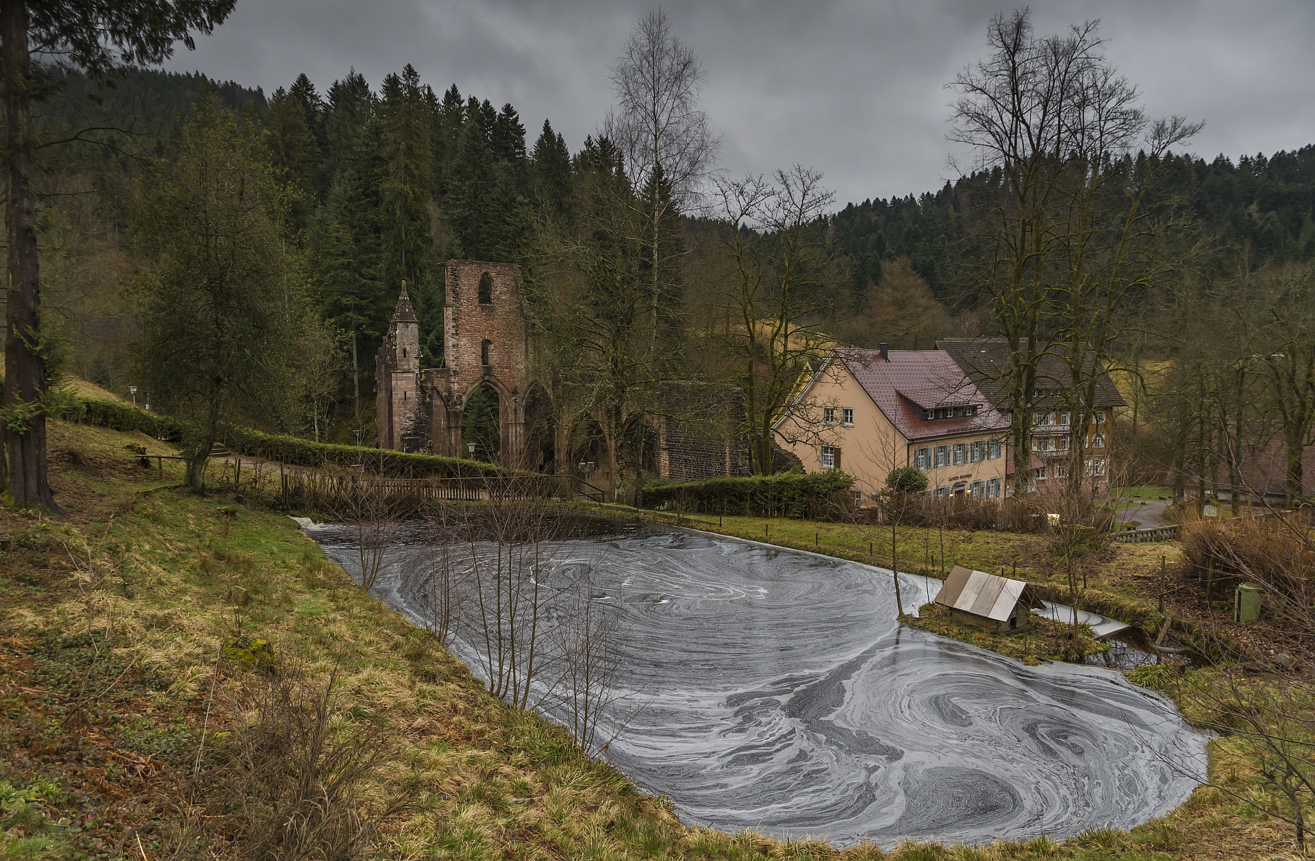 Nikon D500 sample photo. All saints' abbey ... photography