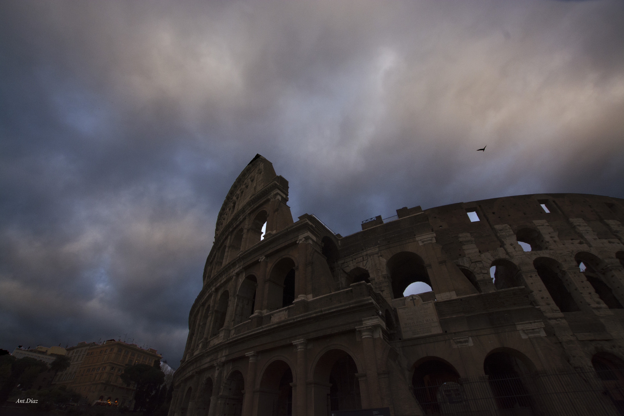 Nikon D7100 + Sigma 10-20mm F3.5 EX DC HSM sample photo. Roma  la nuit photography