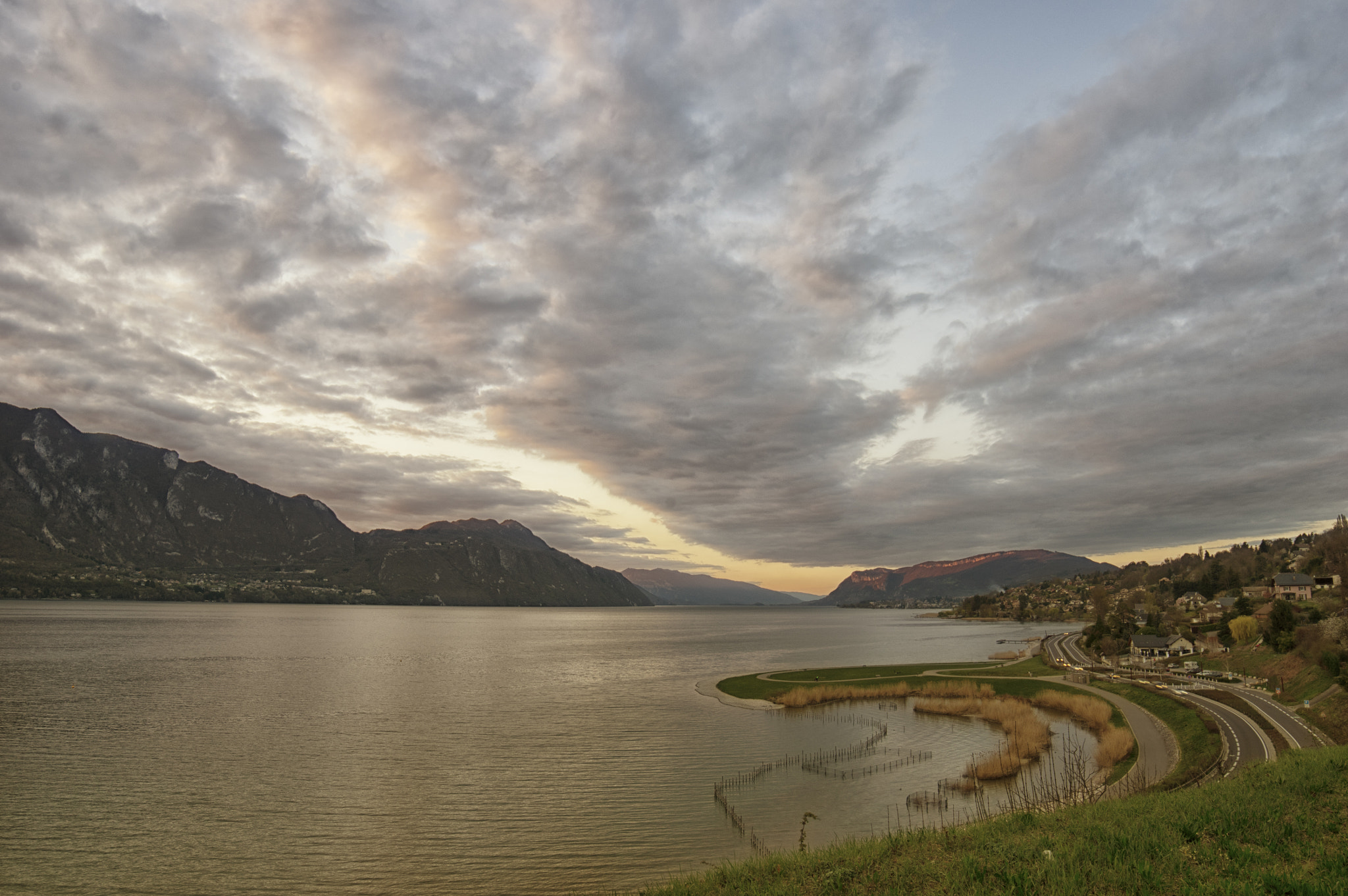 Pentax K-3 sample photo. Lac du bourget : en attendant l'heure bleue photography