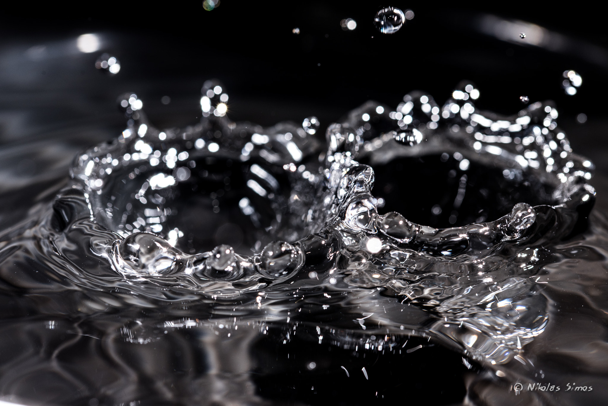 Nikon D750 sample photo. Water like diamonds photography