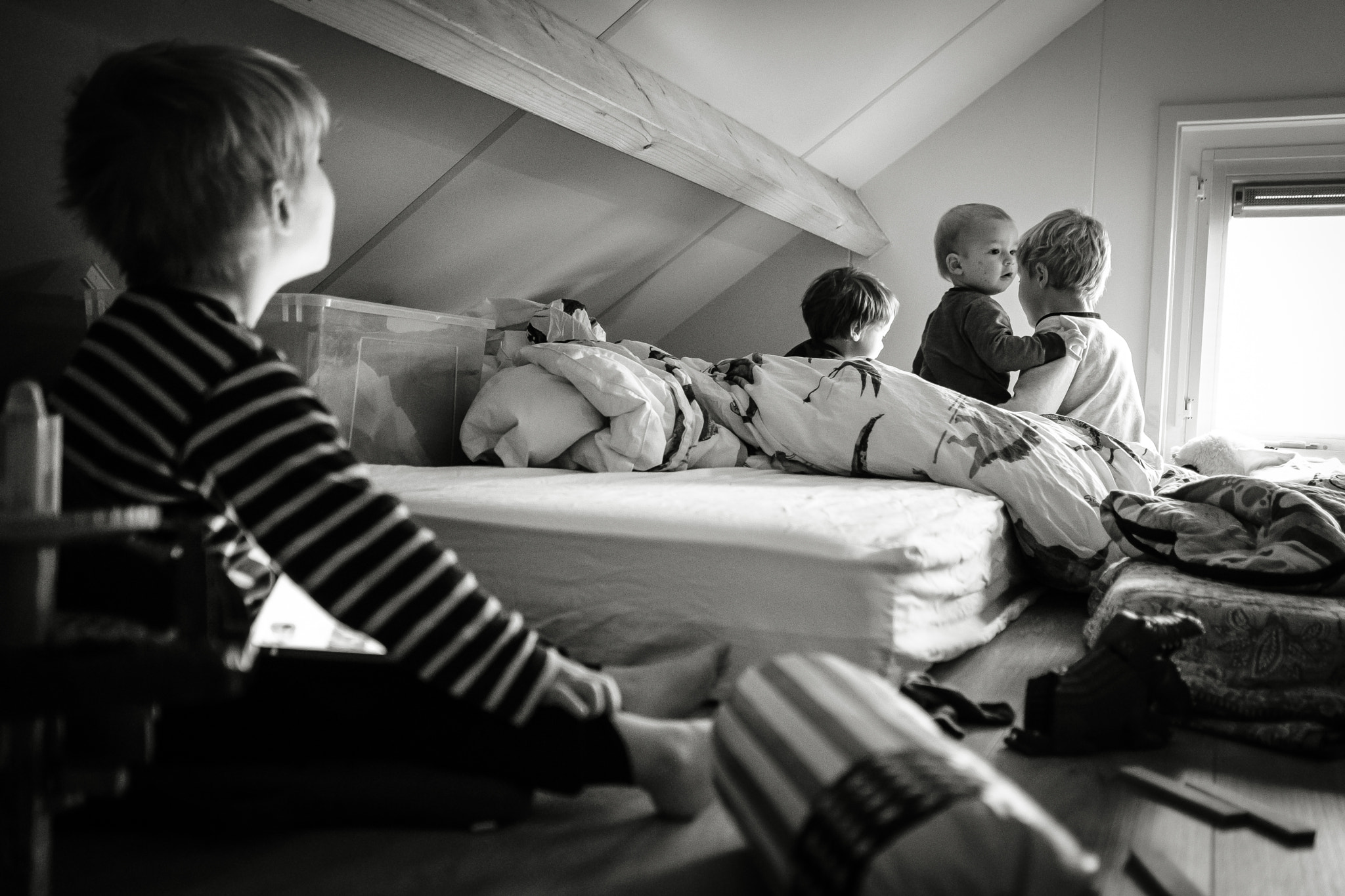 Fujifilm X-Pro2 + Fujifilm XF 23mm F2 R WR sample photo. Playing on the attic photography