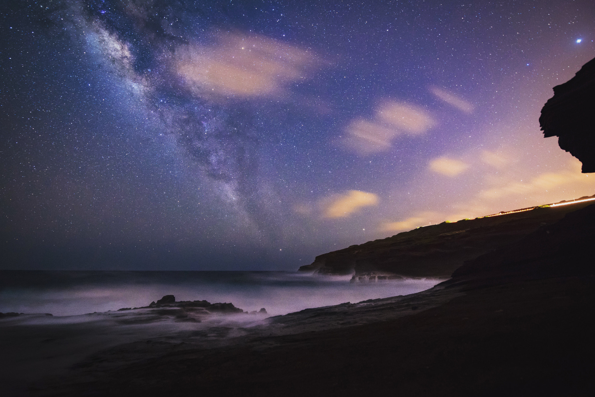 Nikon D810 + Tamron SP 15-30mm F2.8 Di VC USD sample photo. Milky way season in hawaii photography