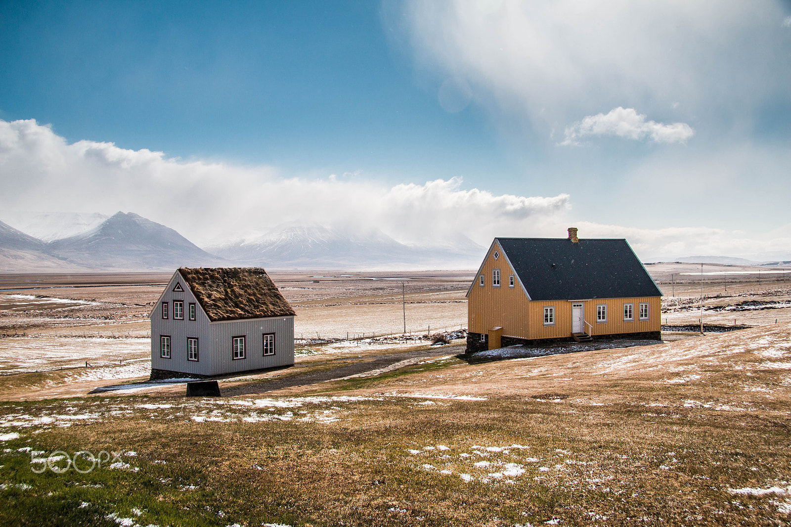Canon EOS 70D + Canon EF-S 17-85mm F4-5.6 IS USM sample photo. Iceland house photography