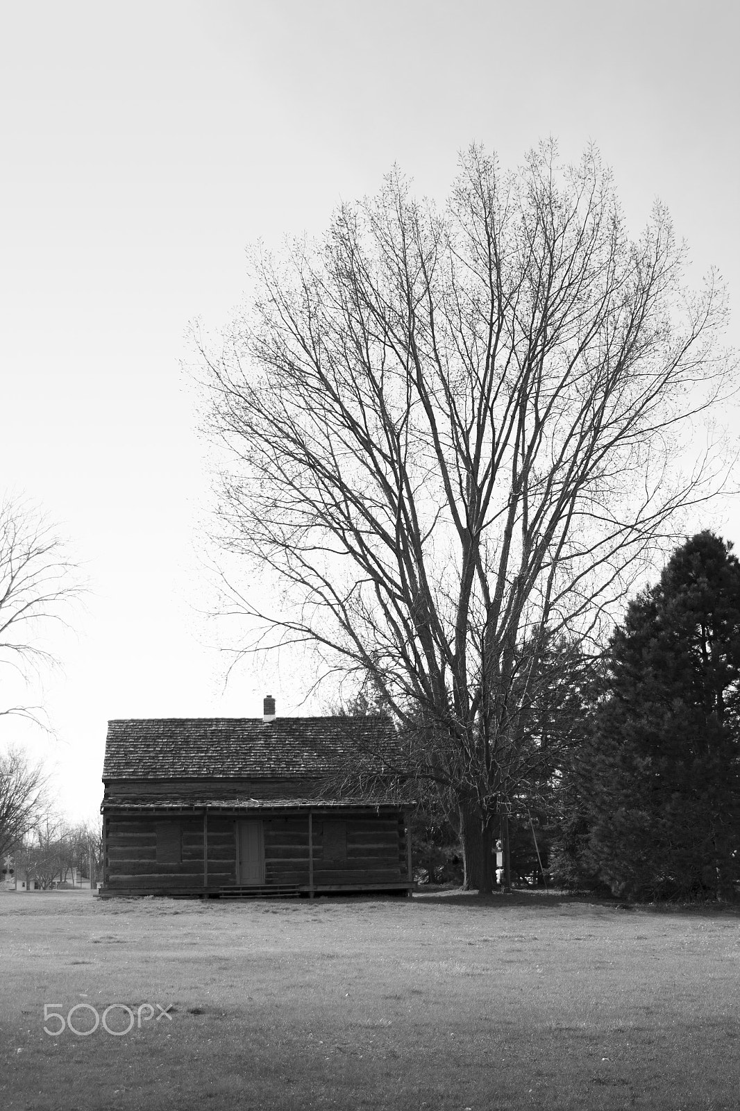 Sigma 24-70mm F2.8 EX DG Macro sample photo. The old cabin photography