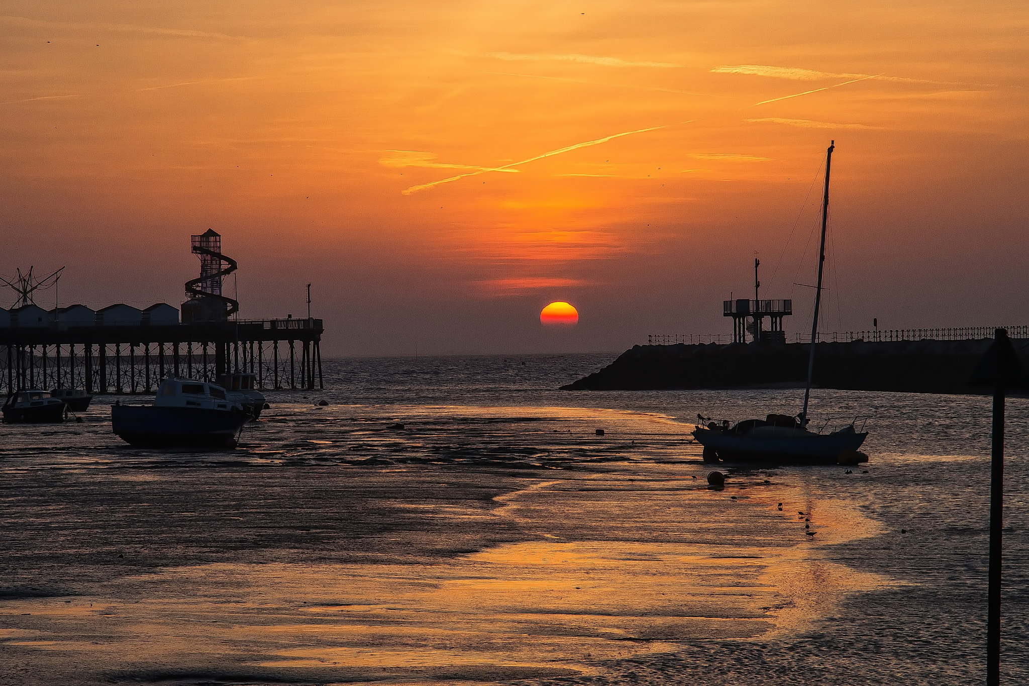 Sony a99 II sample photo. Herne bay harbour photography