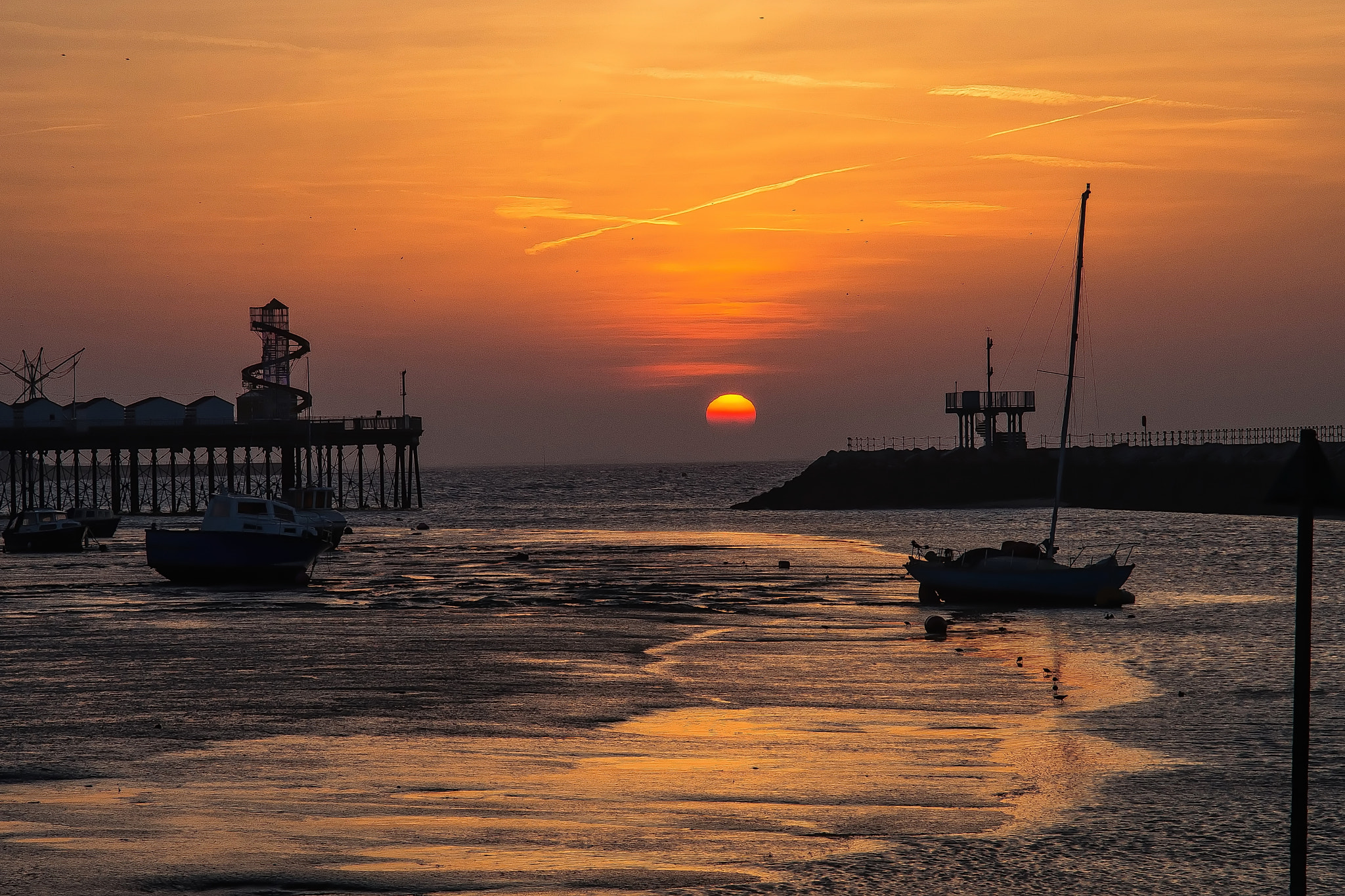 Sony SLT-A99V sample photo. Herne bay harbour photography