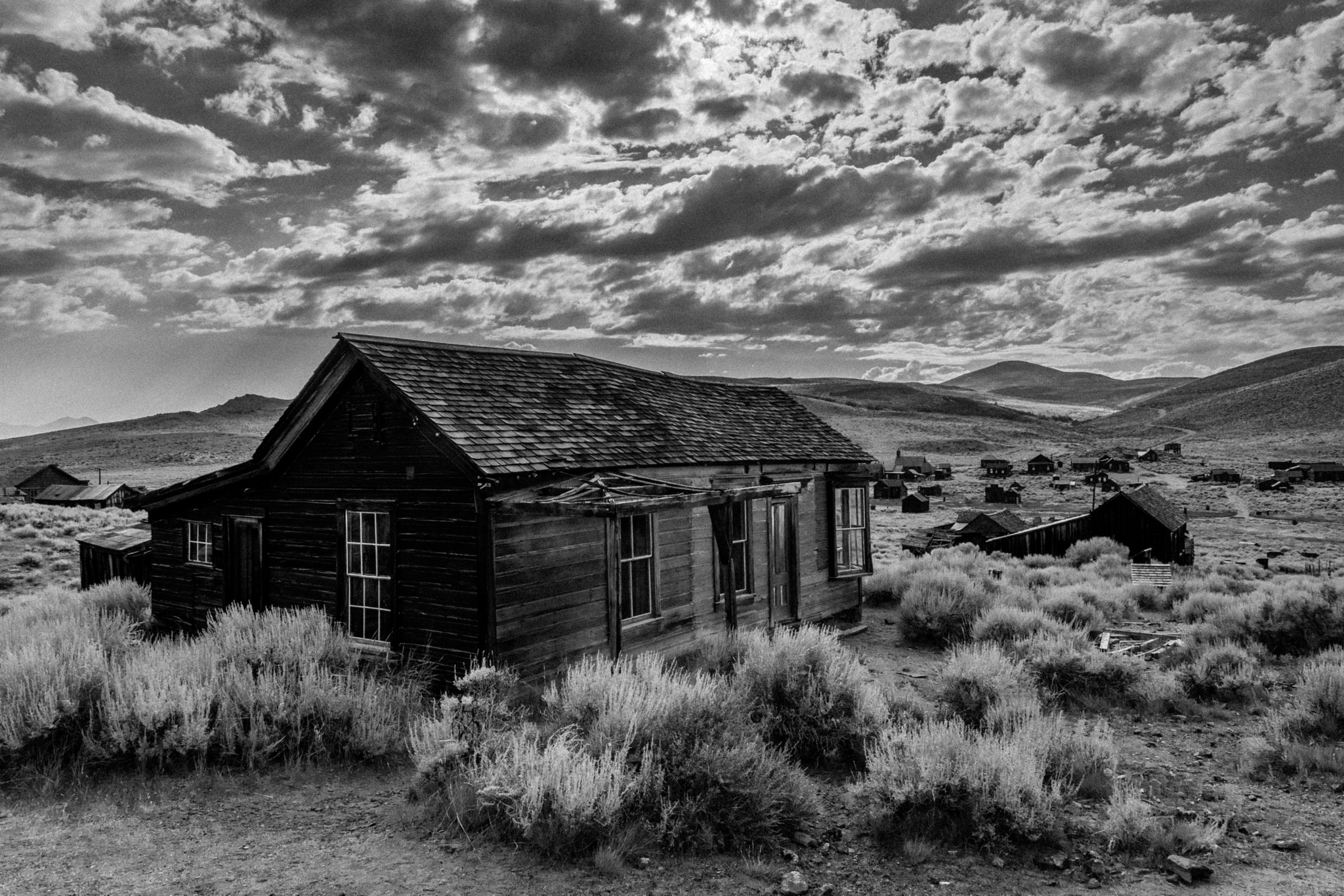 Nikon D5500 sample photo. Bodie state historic park photography