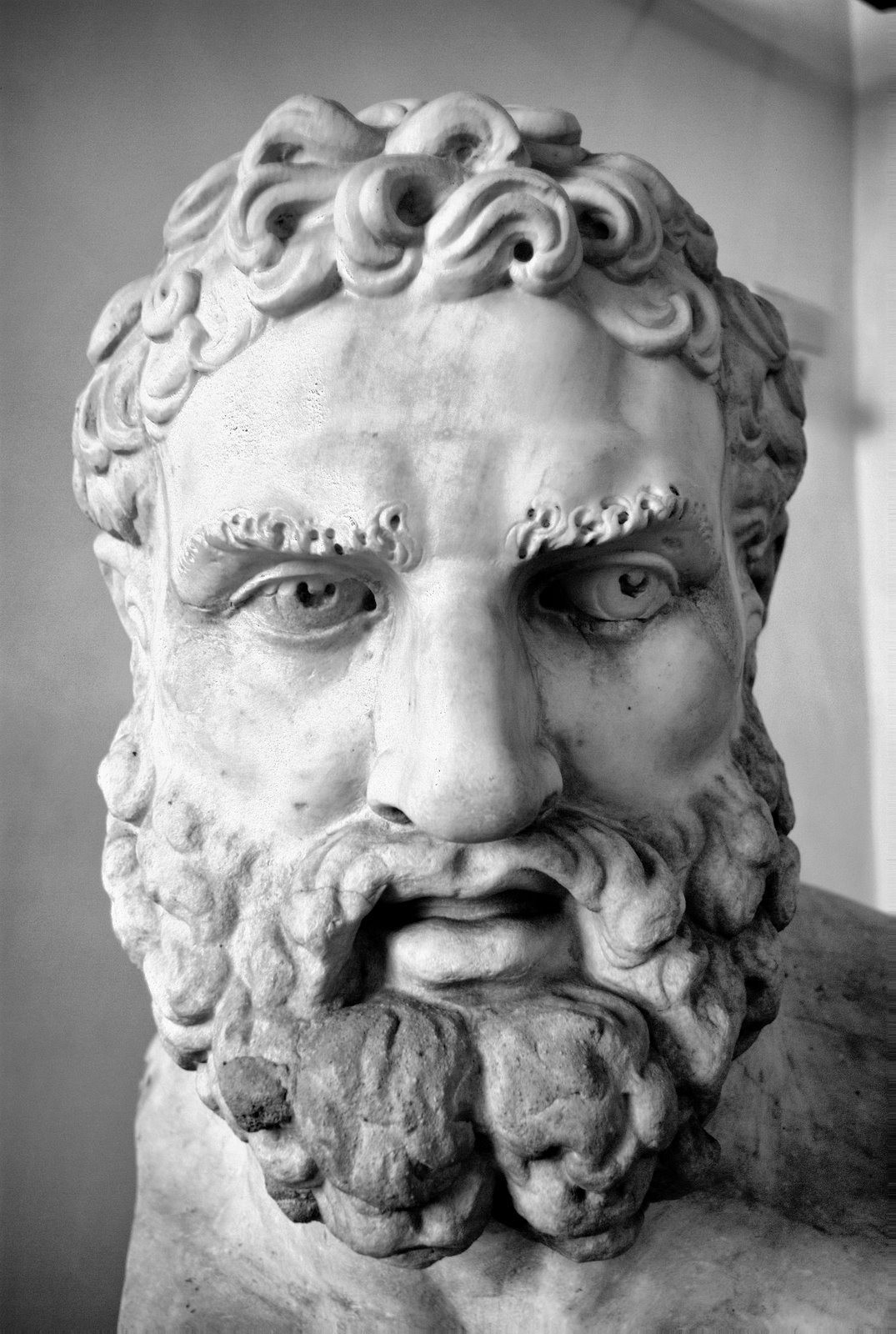 Pentax K10D sample photo. Head of herakles photography