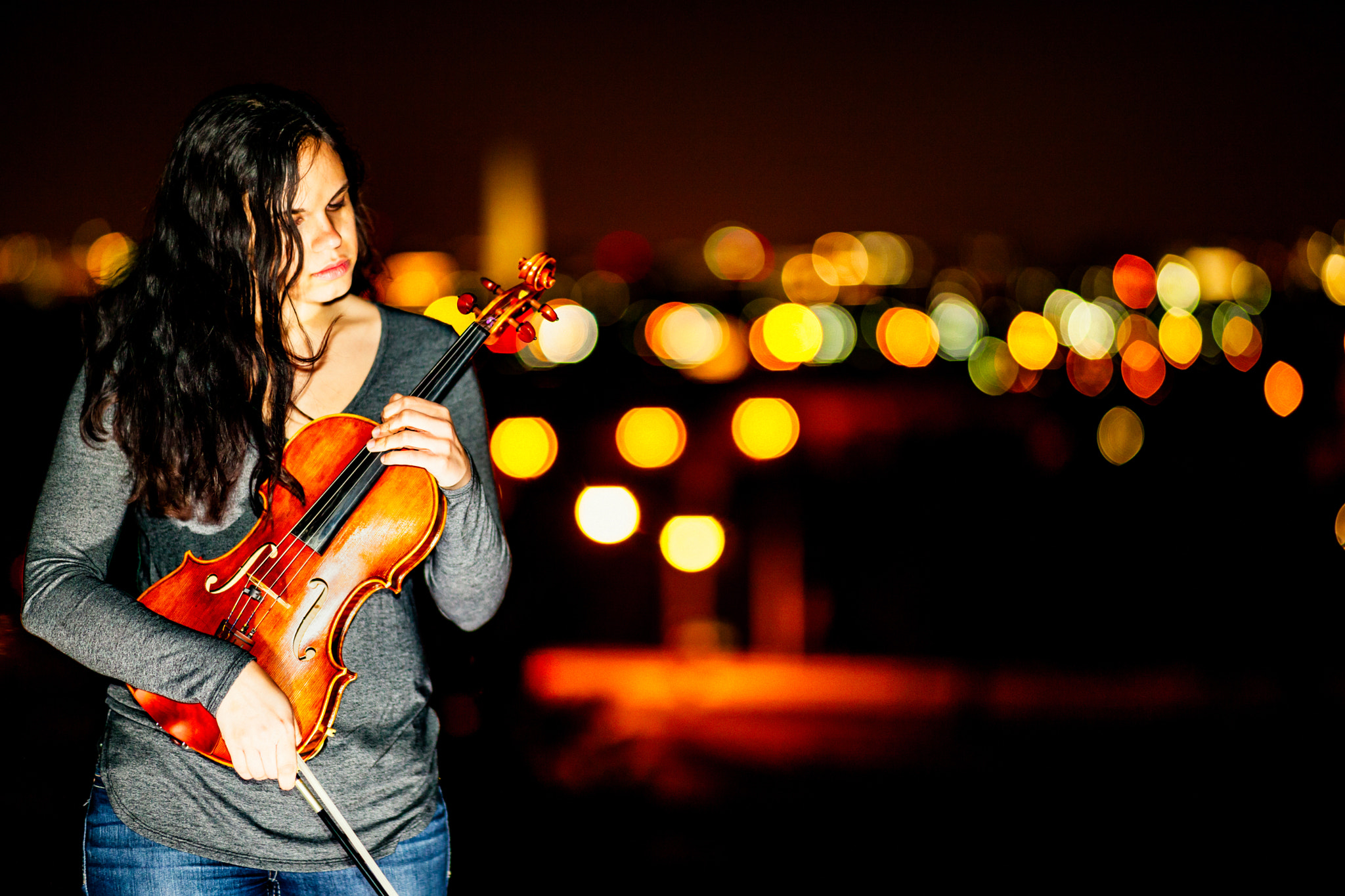 Canon EF 85mm F1.2L II USM sample photo. Classical music photo shoot with a talented viola player. photography