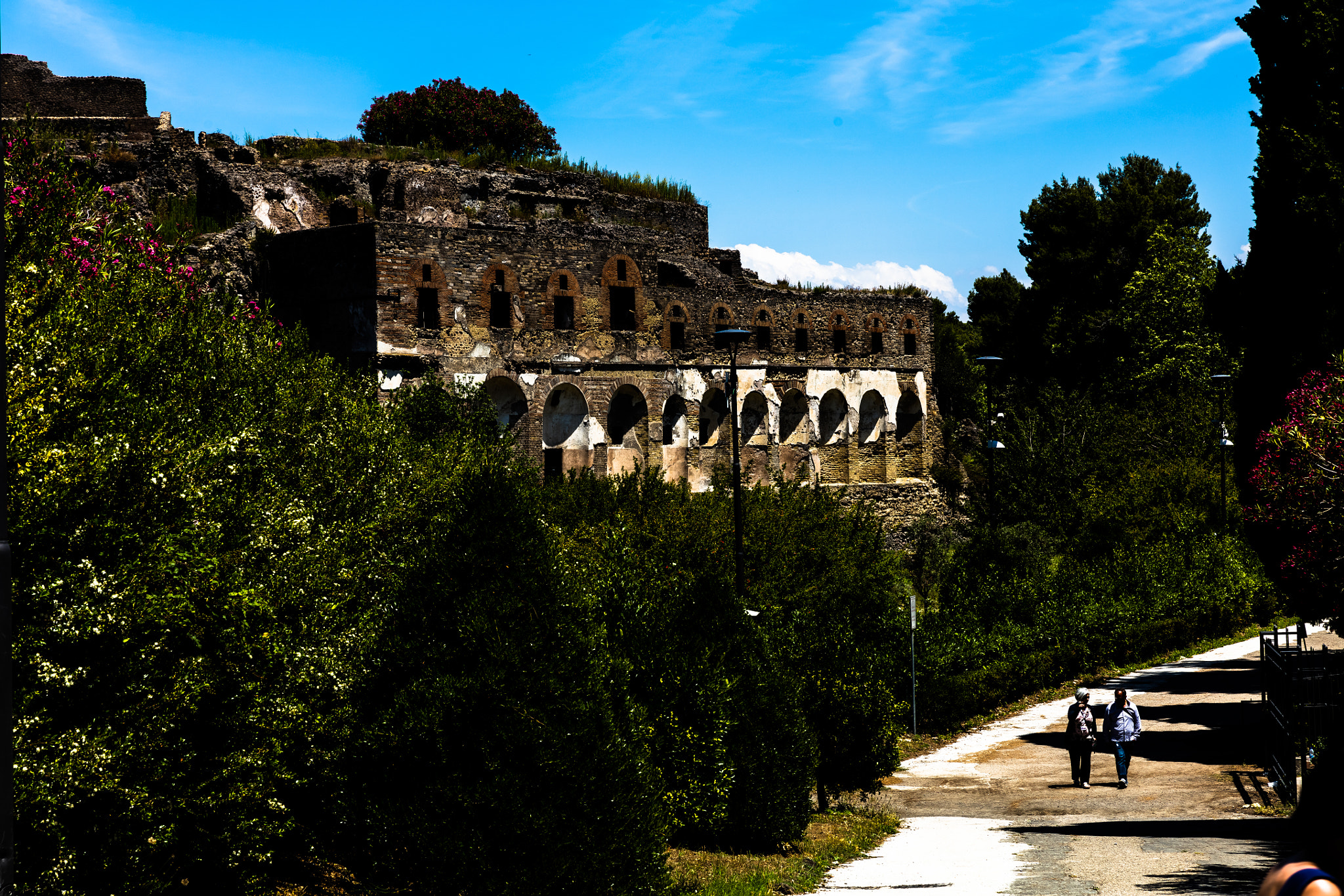Canon EF 24-70mm F2.8L II USM sample photo. Pompeii skyline photography