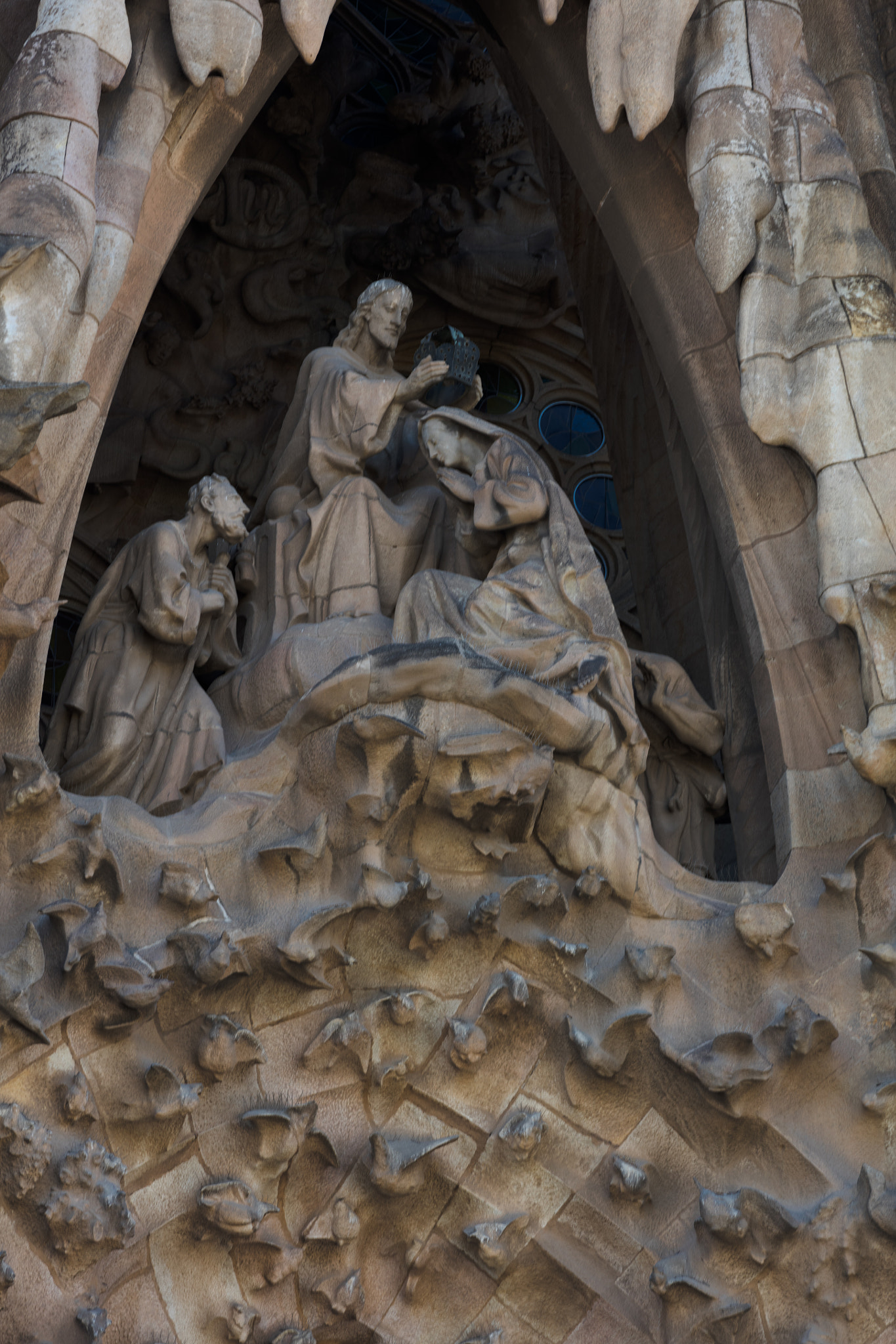 Canon EOS 5DS R sample photo. La sagrada familia front fracade photography