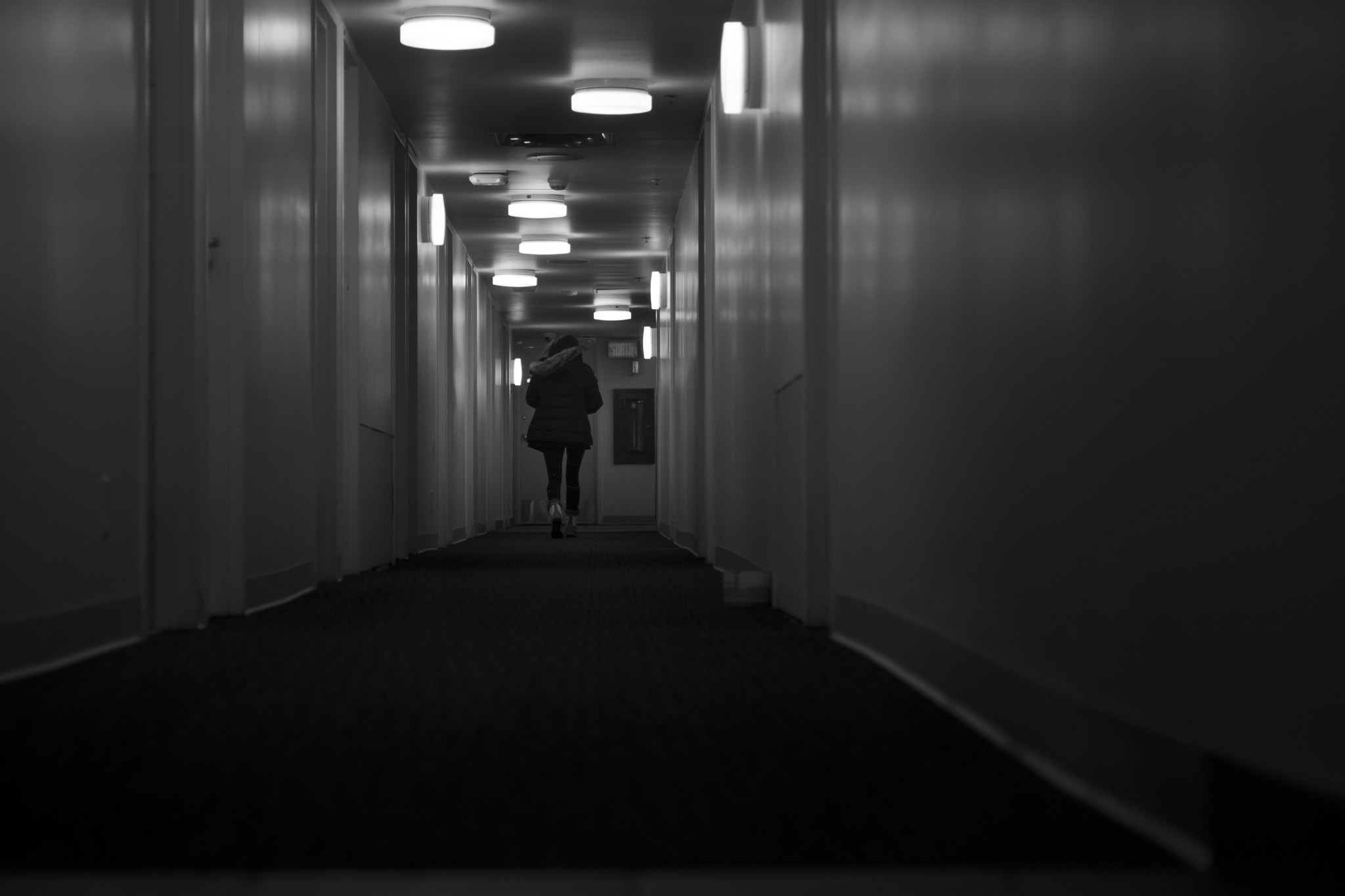 Nikon D7100 sample photo. Corridor photography